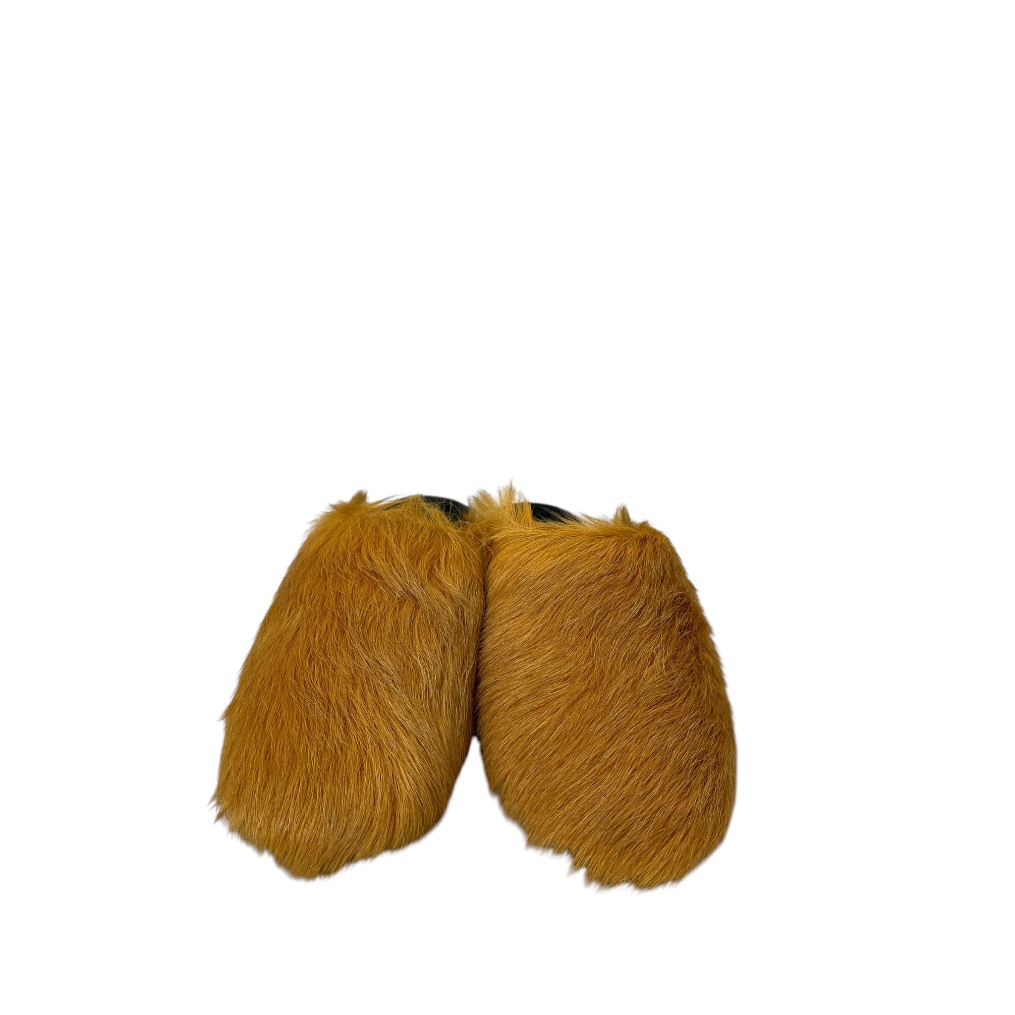 MARNI/Shoes/EU 42/Fur/ORN/FLAT MULES PONY FUR OPENBACK view 3