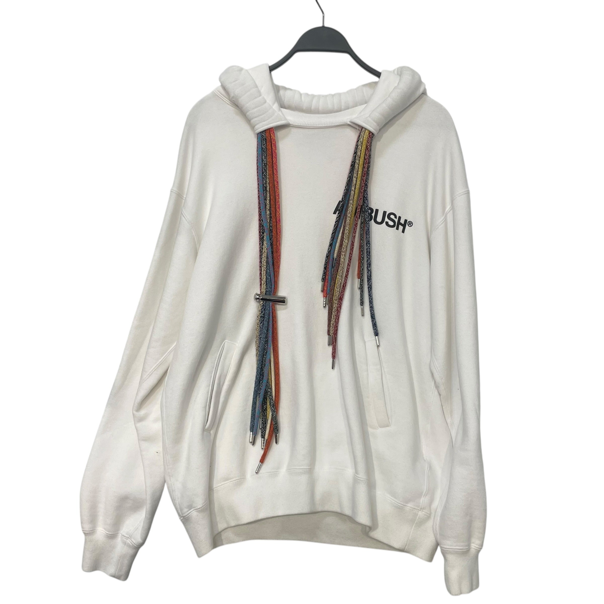 AMBUSH/Hoodie/3/Cotton/WHT/MULTI-CORD (MULTCOLOR) view 1