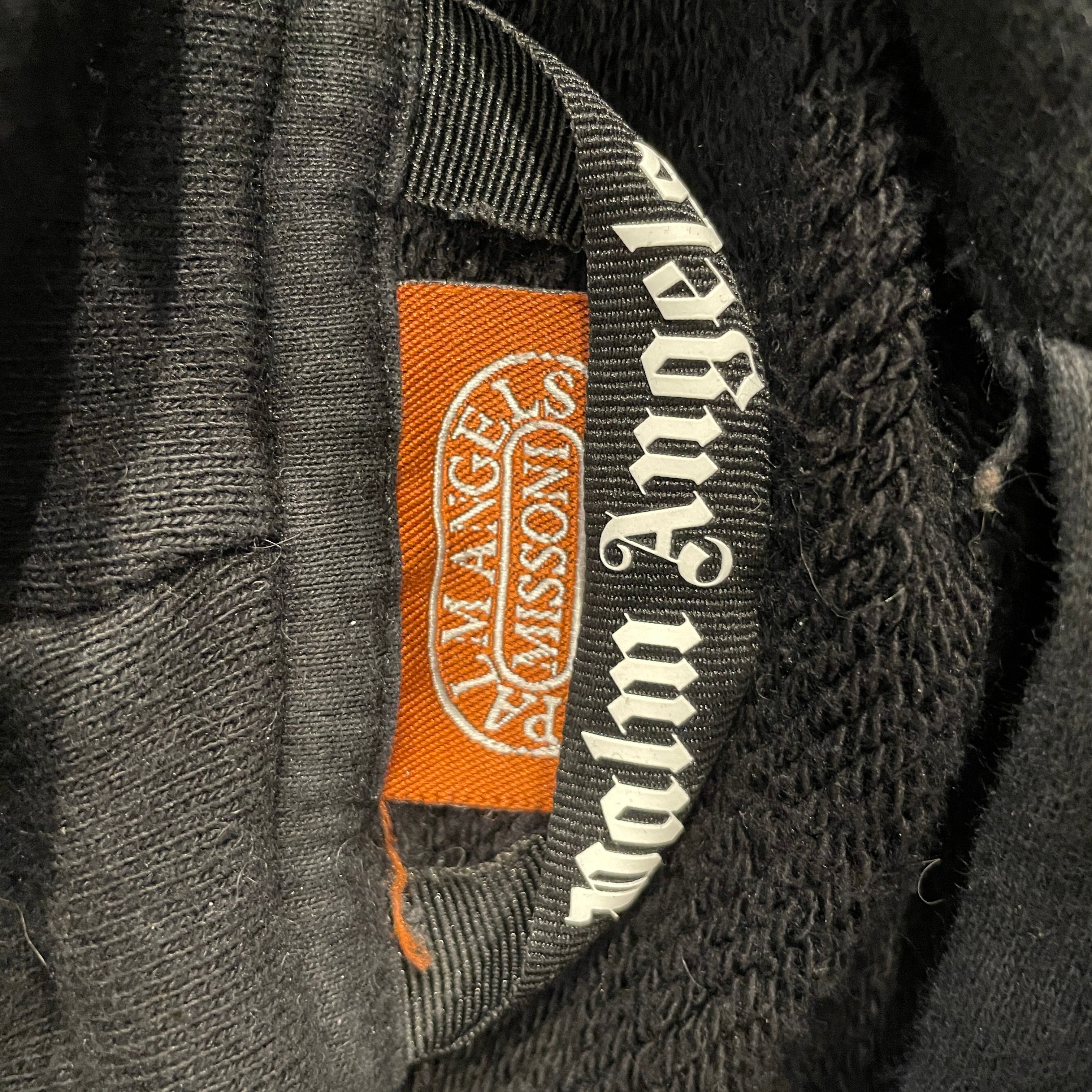 Palm Angels/MISSONI/Hoodie/XL/Cotton/BLK/DOUBLE CORD / GOLD EMBROIDERY view 4