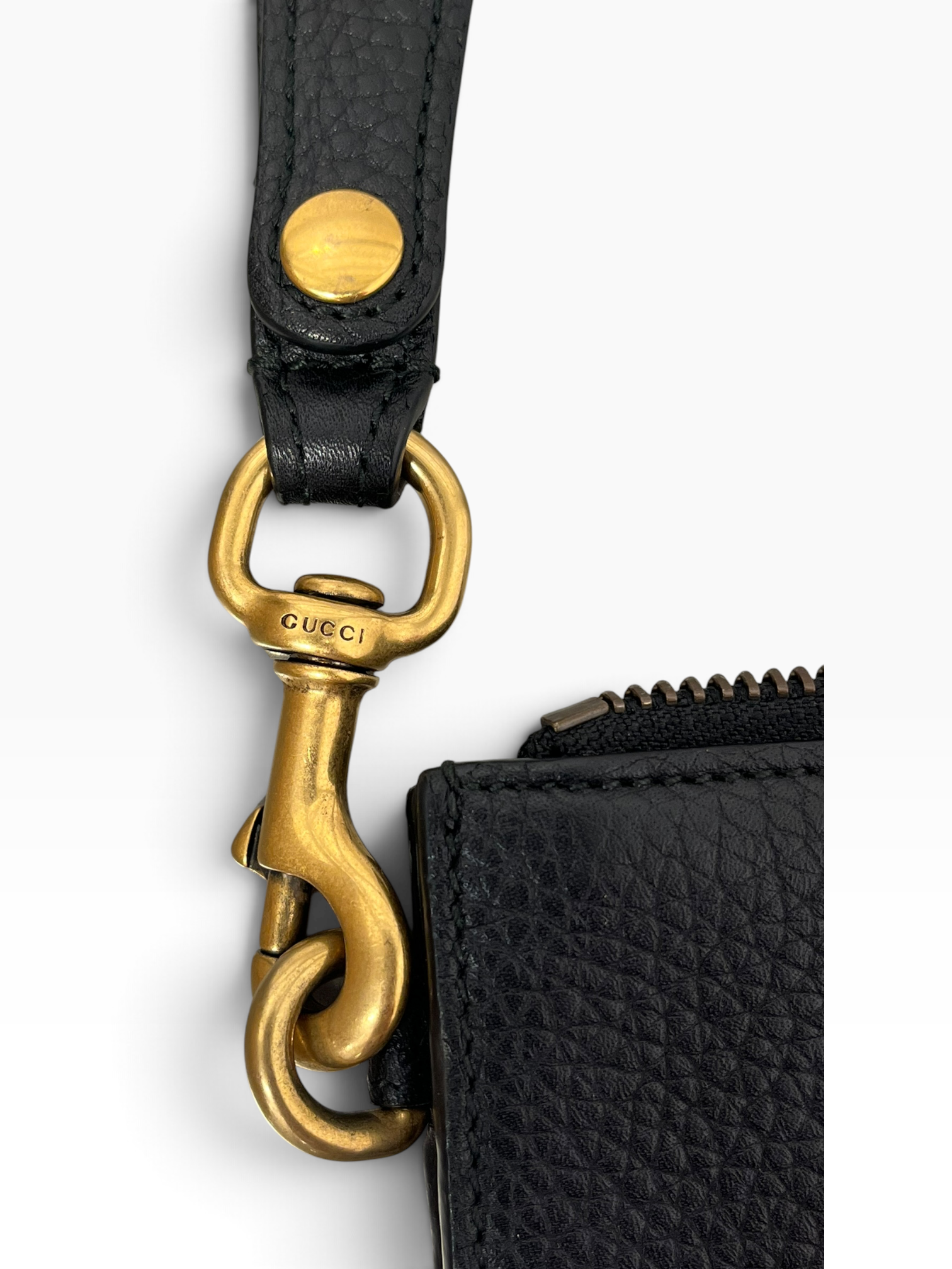 GUCCI/Pouch/Leather/BLK/CHINA EXCLSUIVE DRAGON POUCH view 4