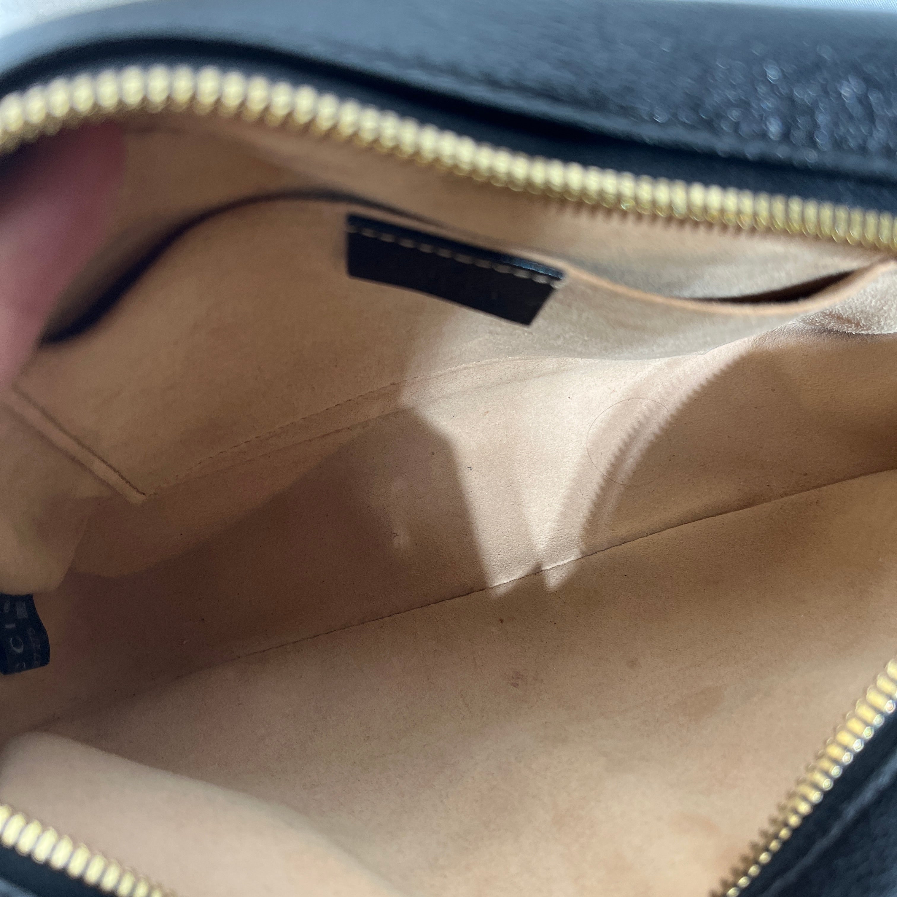 GUCCI/Cross Body Bag/Monogram/Cotton/KHK/GG CANVAS MARMONT view 5