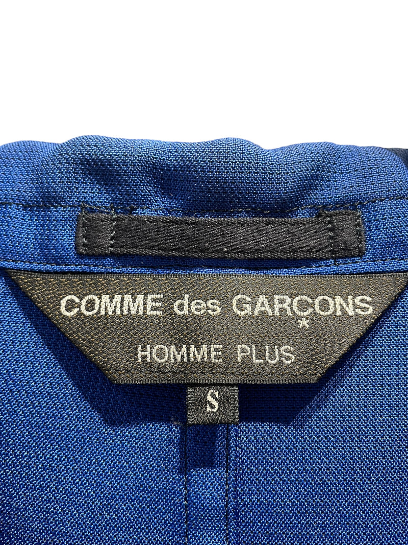 COMME des GARCONS HOMME PLUS/Tailored Jkt/Acrylic/BLK/Light Jacket Blue Interior