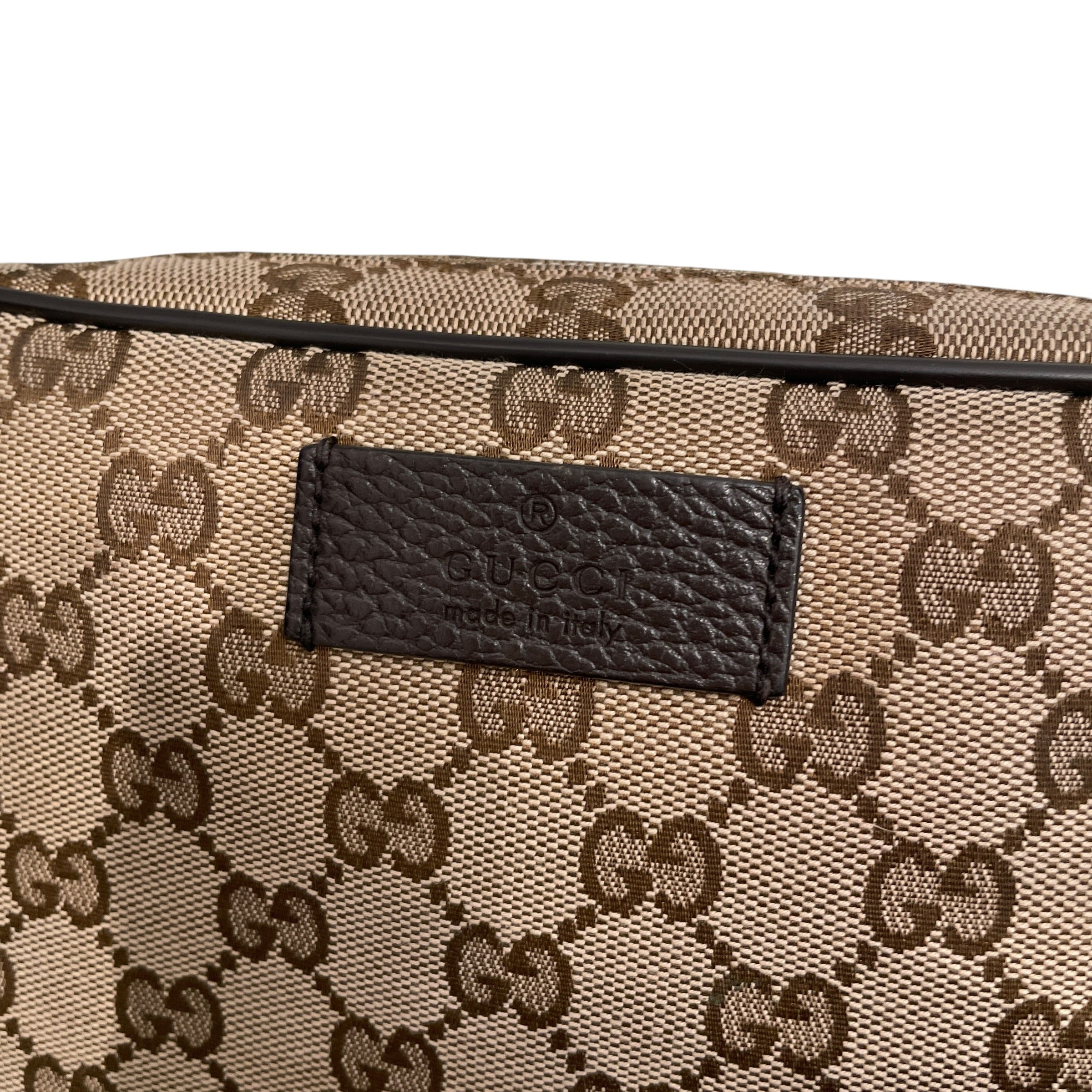 GUCCI/Fanny Pack/Monogram/BEG/MONOGRAM BELT BAG view 4