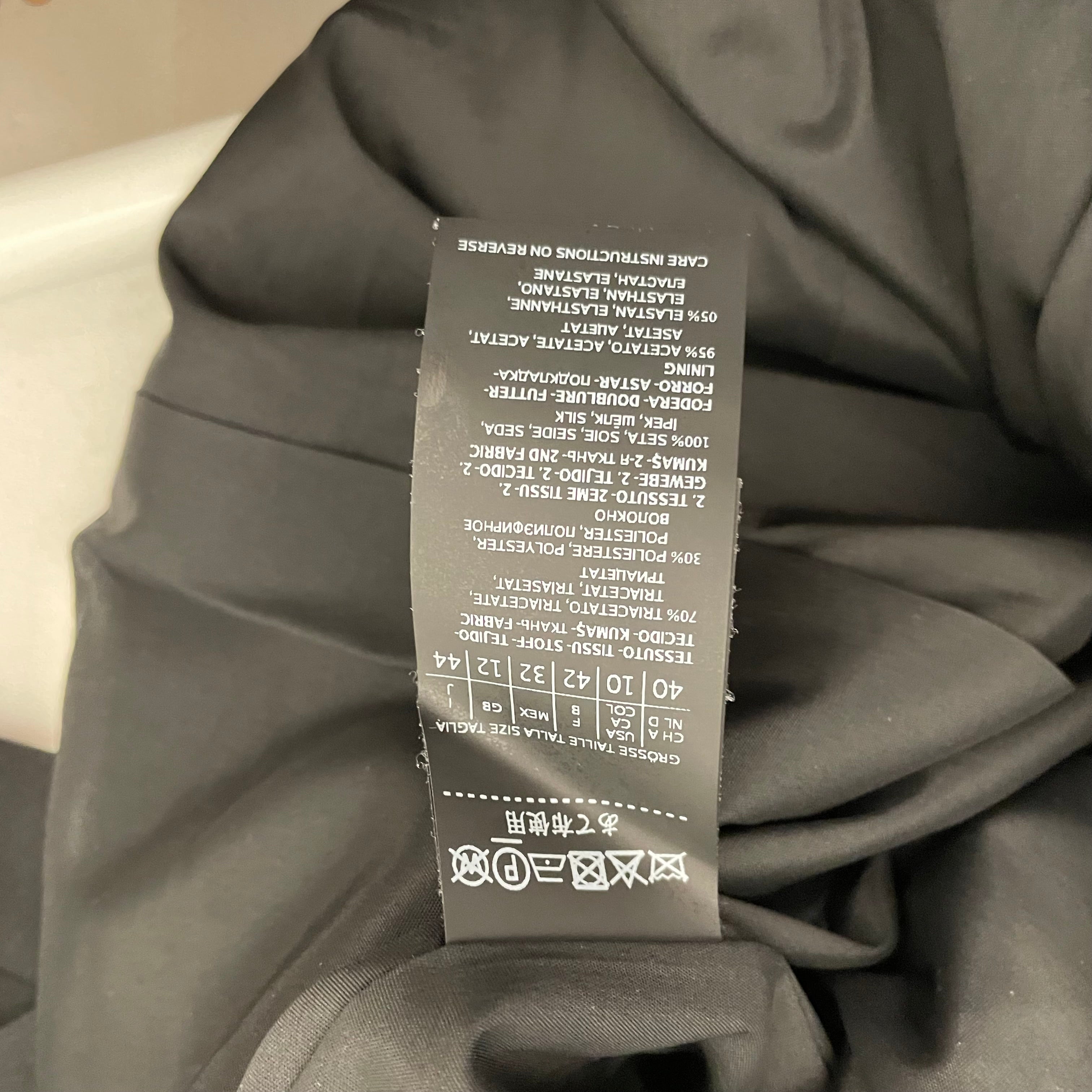 MAX MARA/Tailored Jkt/10/Polyester/BLK/ view 4