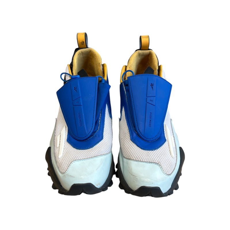 pyer moss/Reebok//Low-Sneakers/US 10.5/Plain/Polyester/GRY//M [Designers] Essentials/