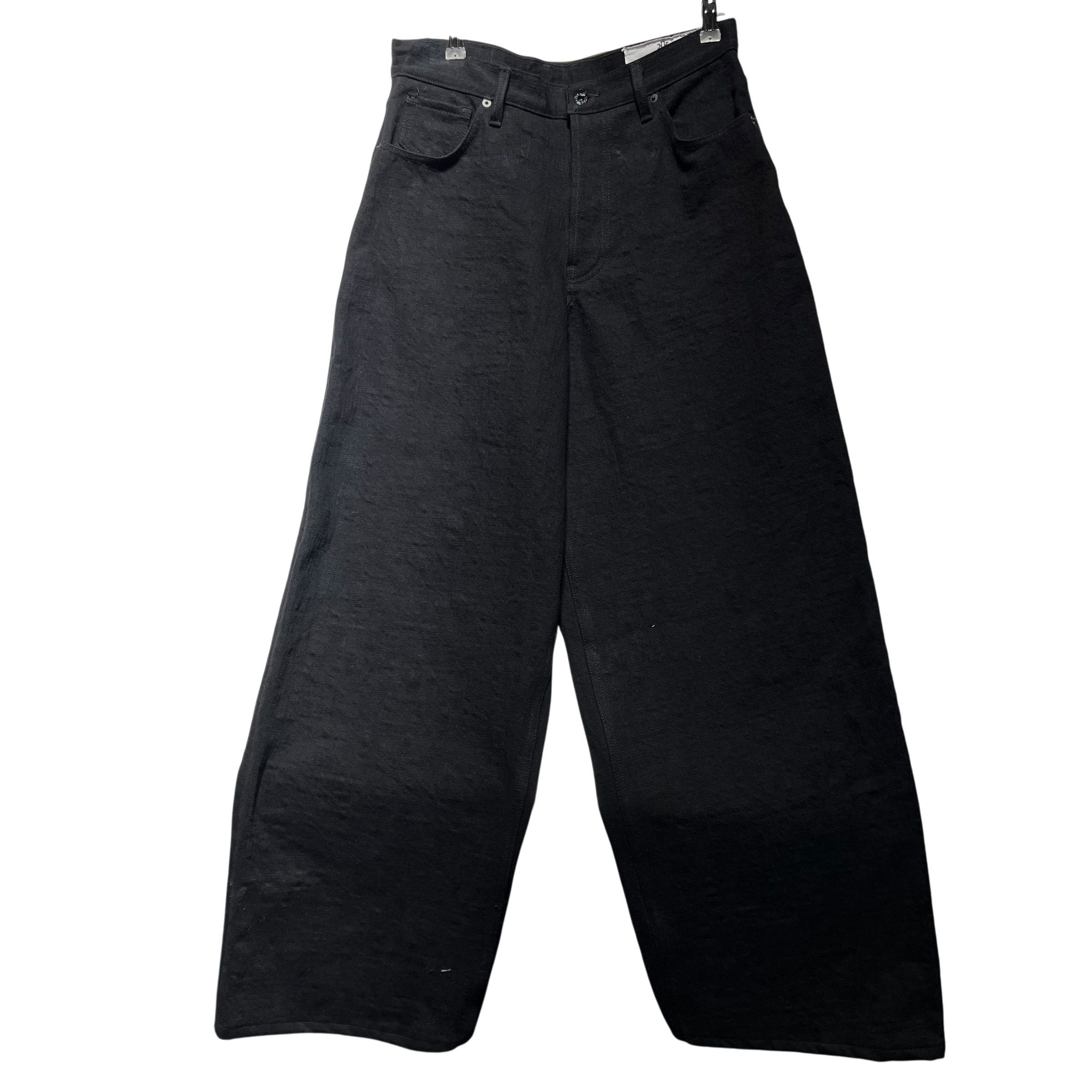 K-TWO STUDIOS/Straight Pants/M/Denim/BLK/18 oz slub view 1
