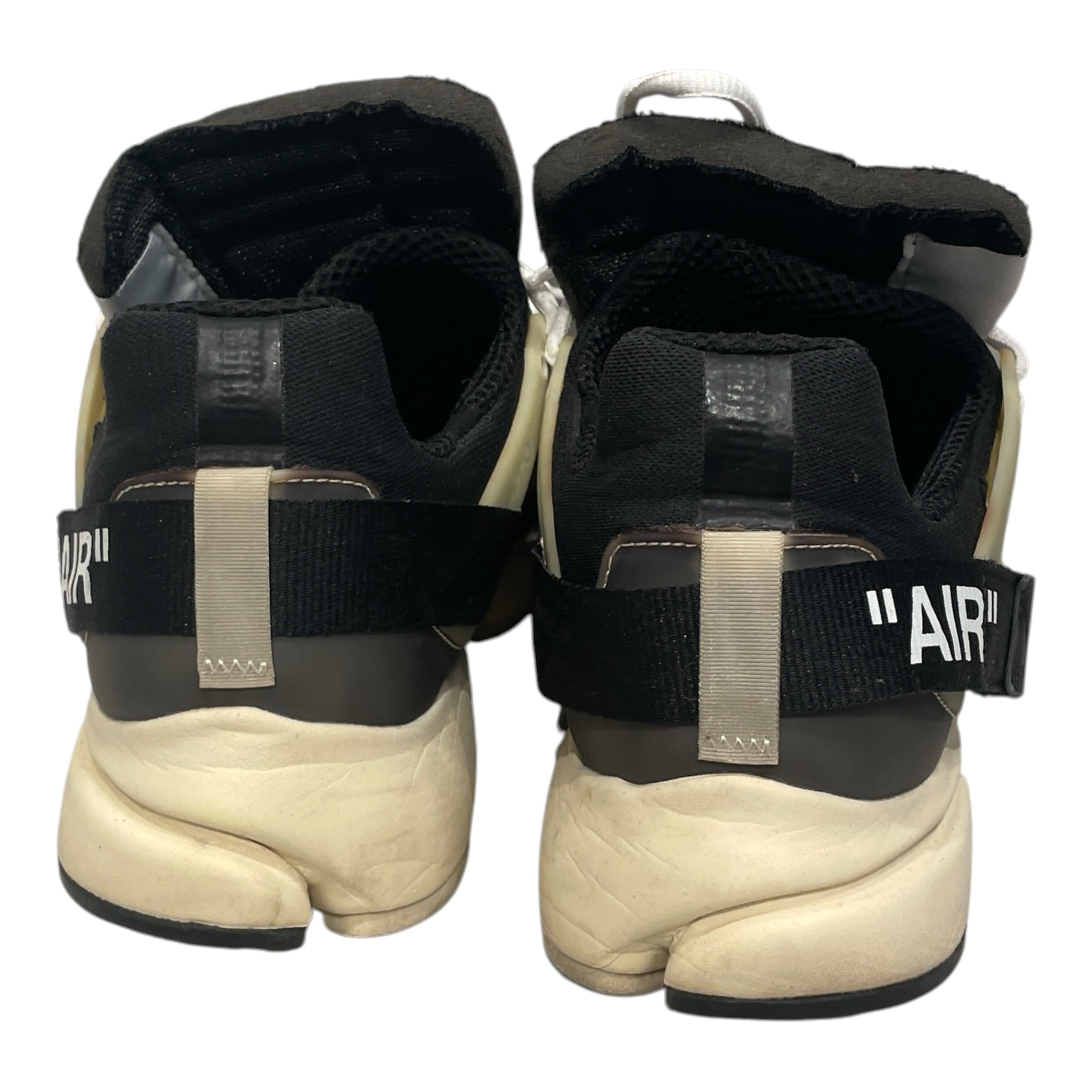 OFF-WHITE/Low-Sneakers/US 10/Cotton/BLK/NIKEAIRPRESTO view 3