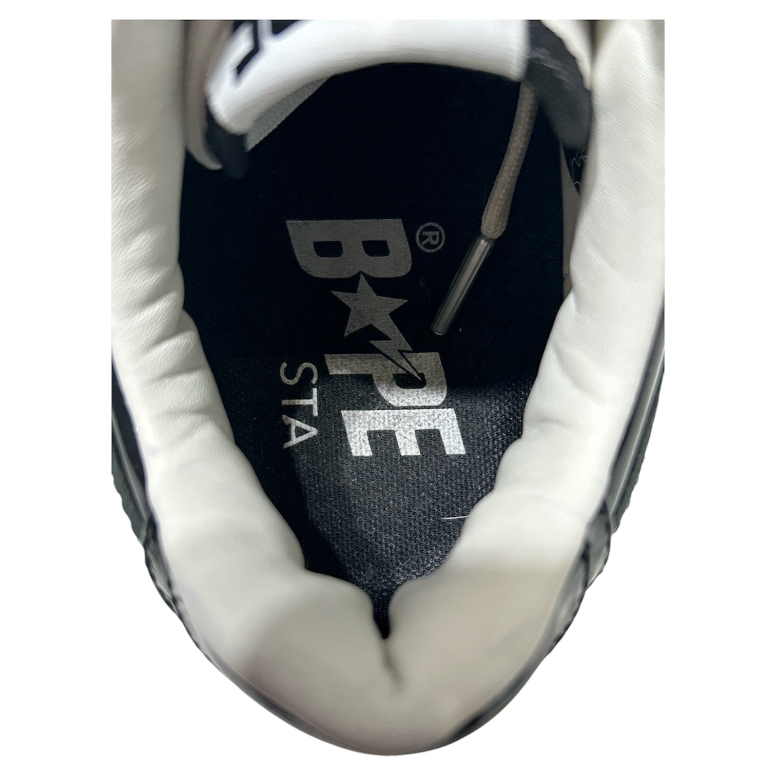 A BATHING APE/Low-Sneakers/US 7/WHT/ view 3