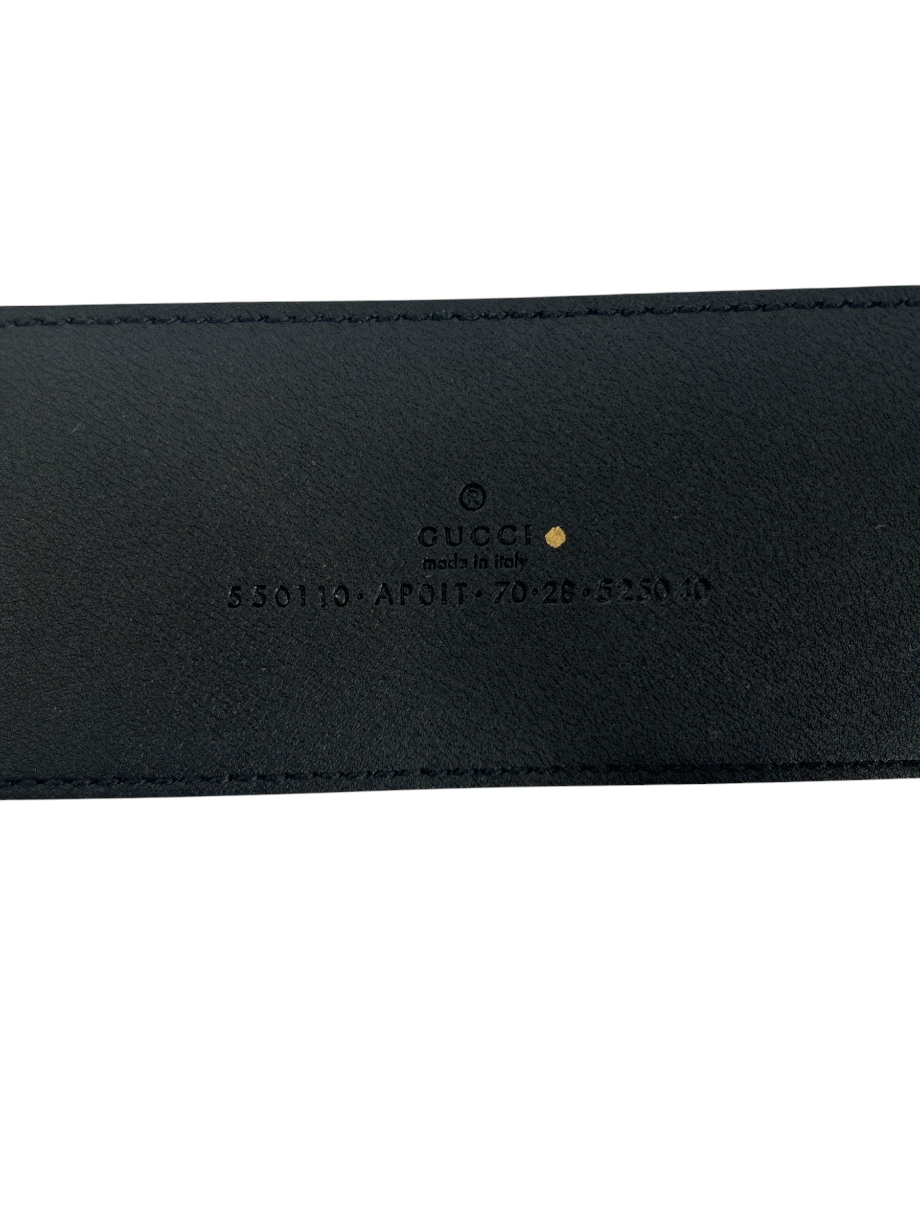 GUCCI/Belt/Leather/BLK/L's/BIG SPARKLE BUCKLE view 4