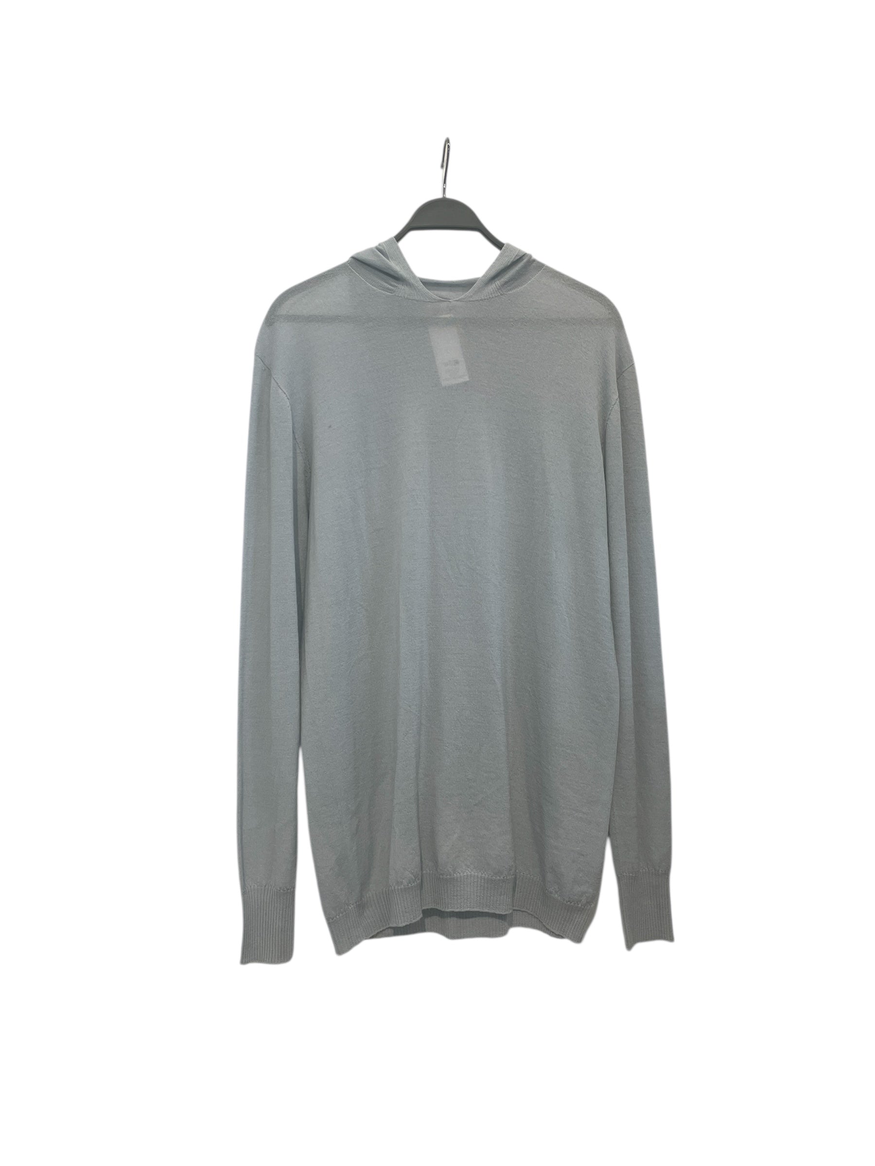 Rick Owens/Hoodie/M/Wool/BLU/2024 Hooded Knit Jumper view 1