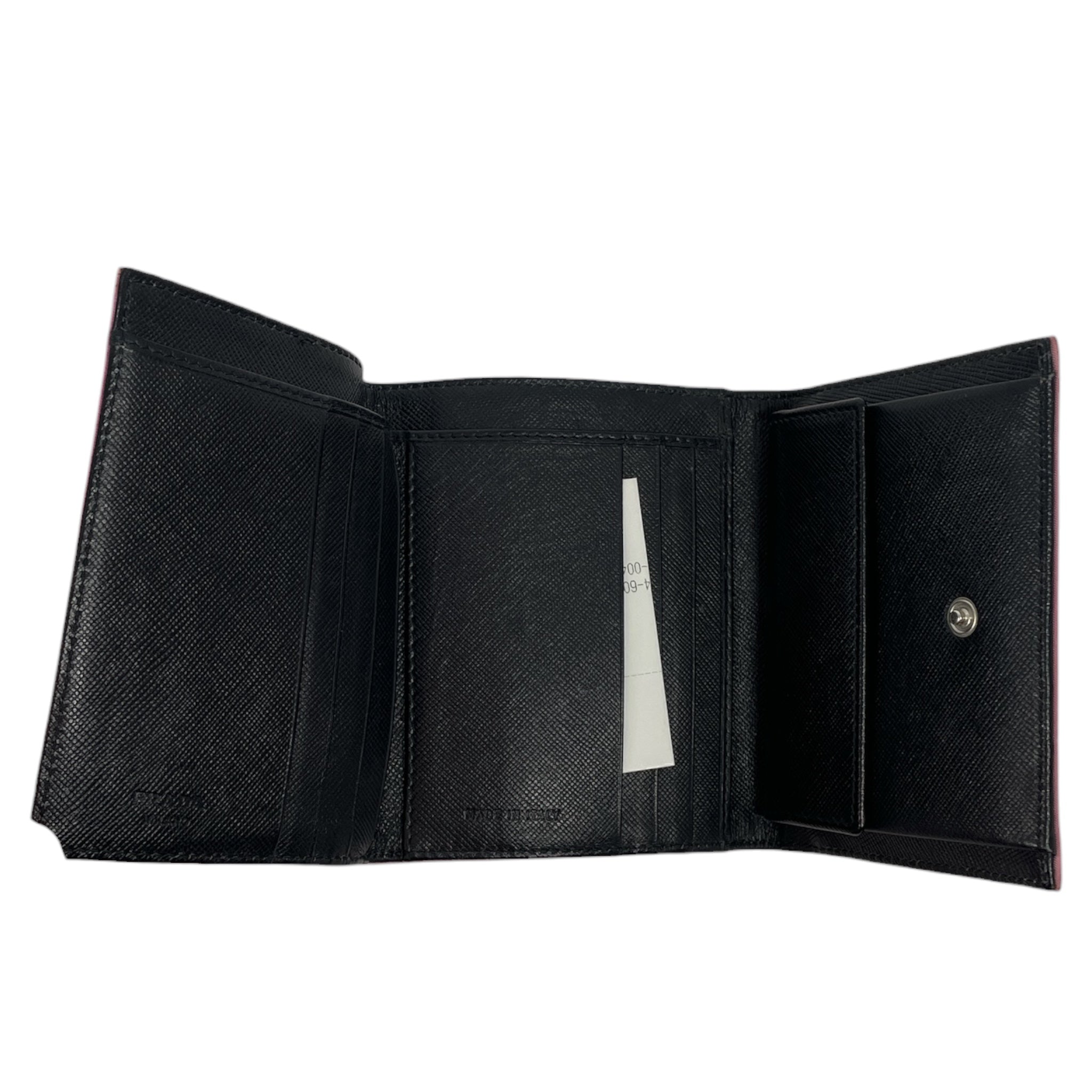 PRADA/Trifold Wallet/Nylon/PNK/TESSUTO NYLON BABY PINK view 2