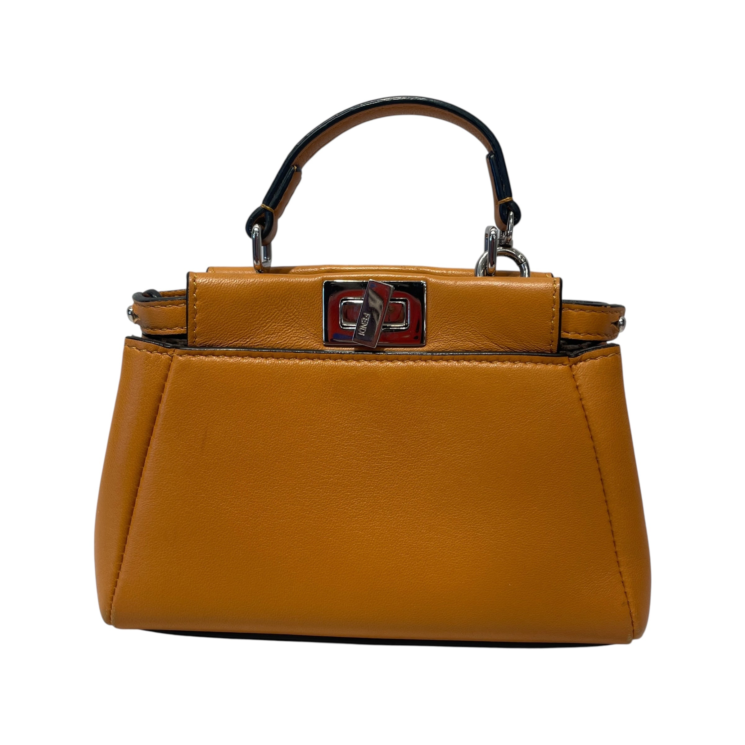 FENDI/Hand Bag/Leather/ORN/NANO PEEKABOO view 1