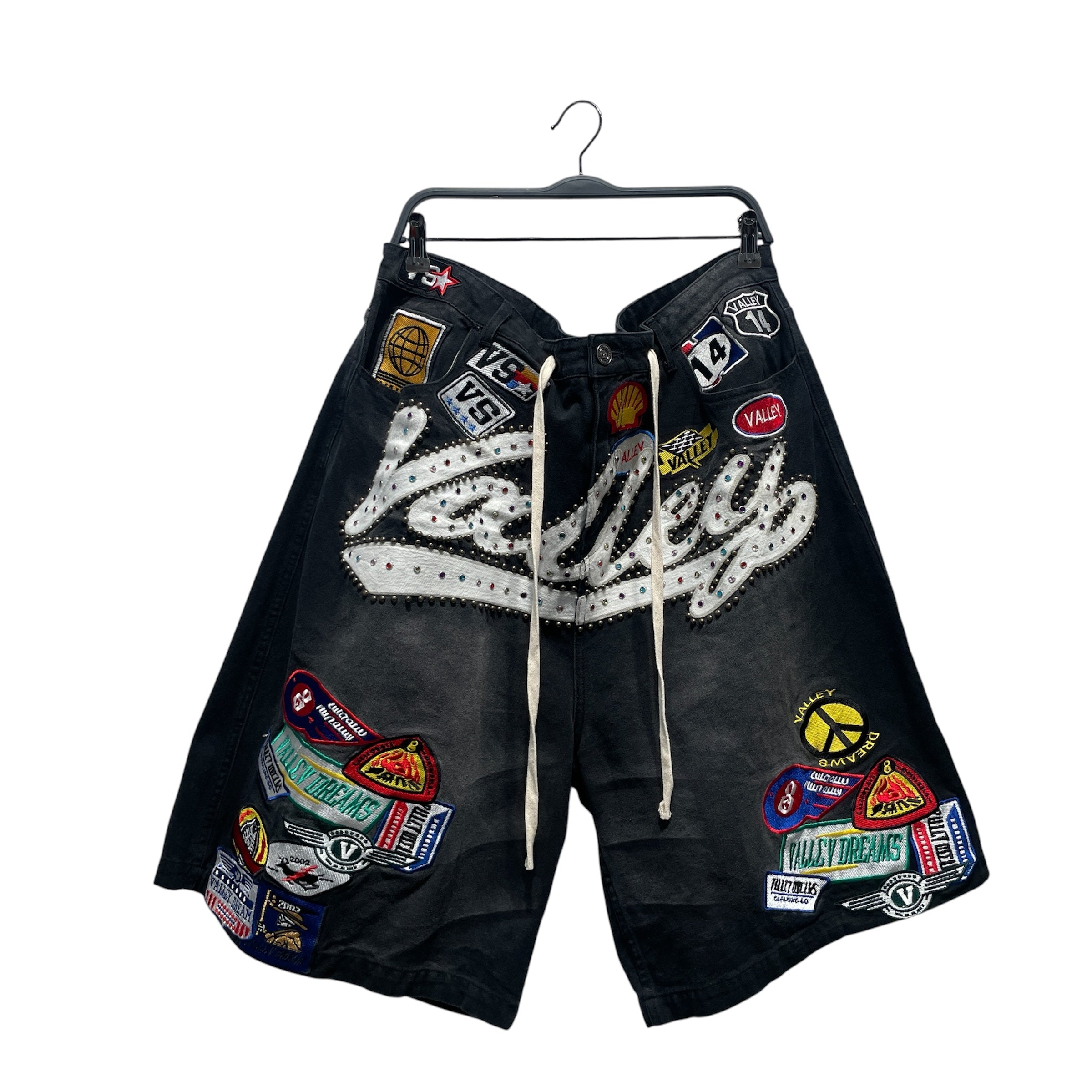 Vale Sports Division/Shorts/40/Cotton/GRY/Colored stones view 1