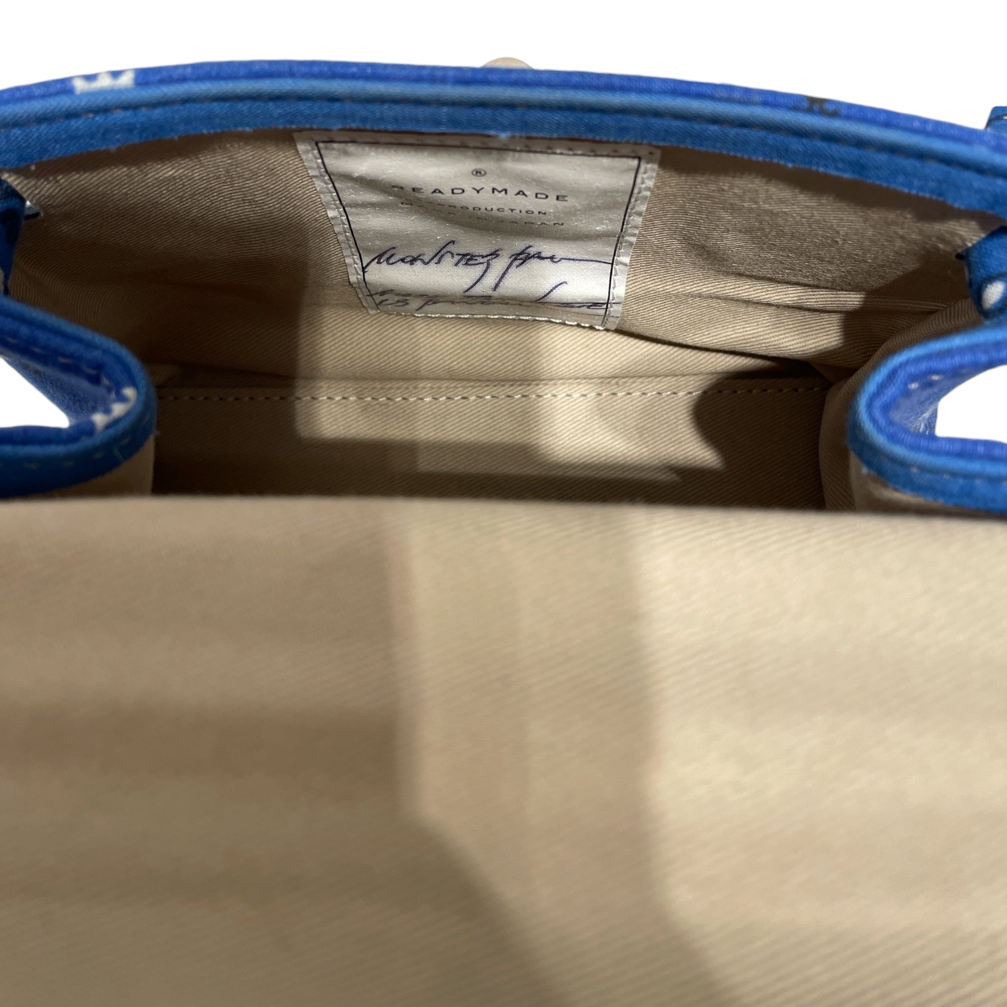 READYMADE/Cross Body Bag/All Over Print/BLU/bandana monster view 4