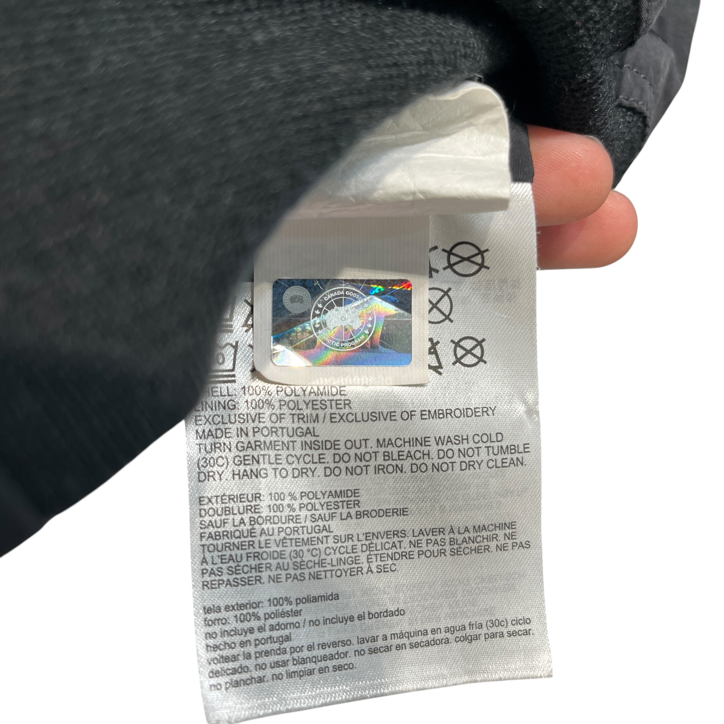 CANADA GOOSE/Jacket/XS/Nylon/BLK/Angel Chen view 3