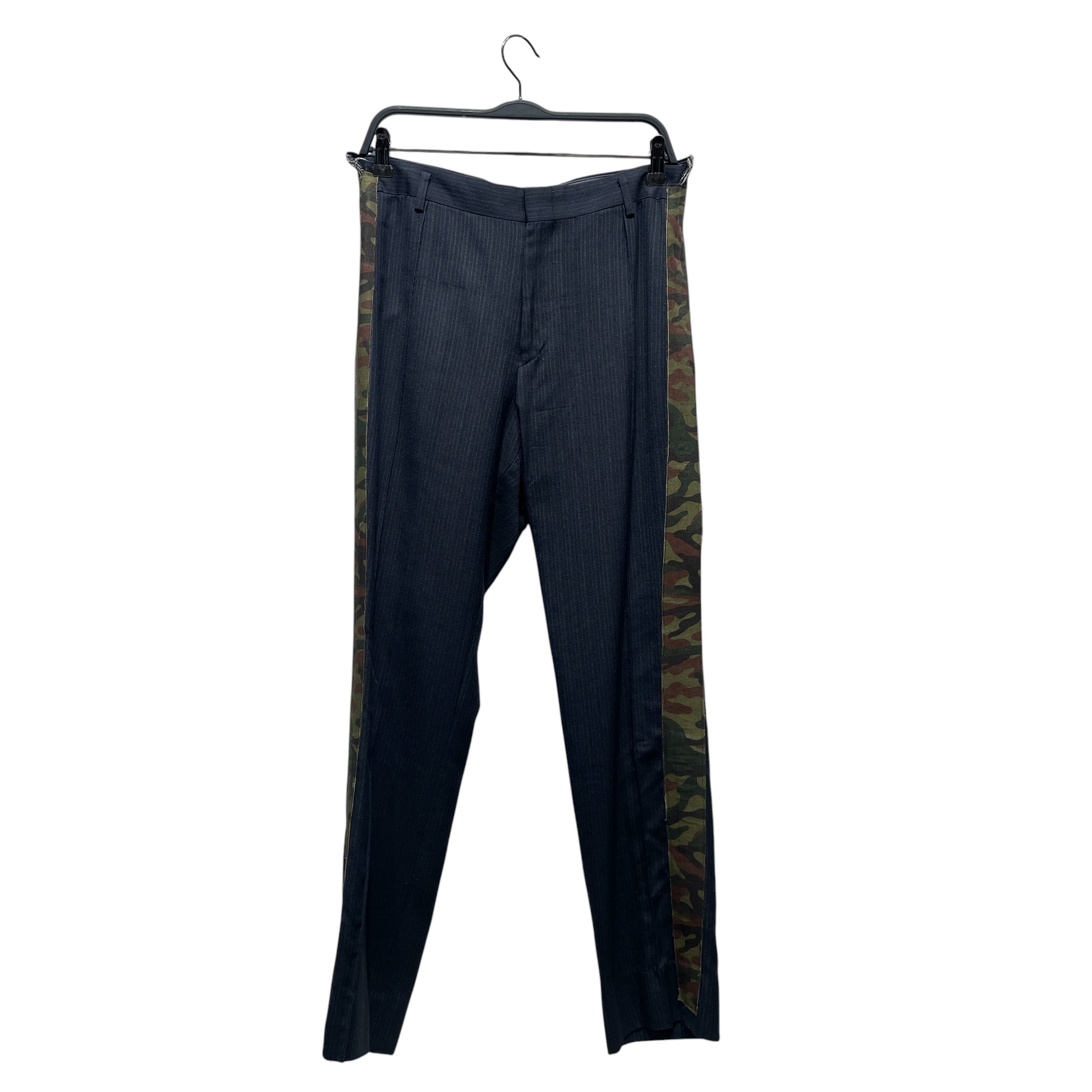 COMME des GARCONS/Bootcut Pants/M/Cotton/IDG/Stripe/ view 1