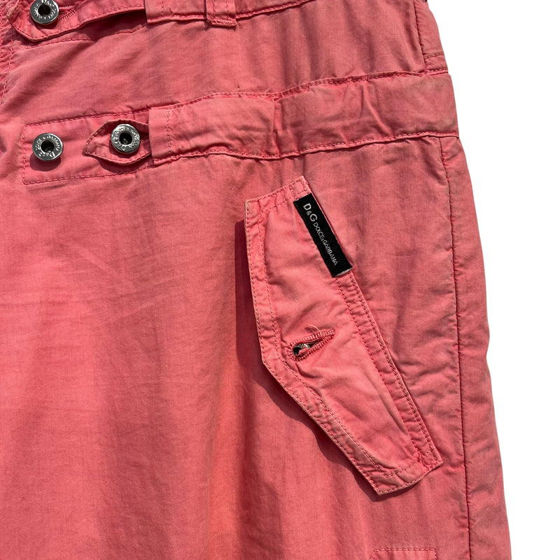 D&G/Bottoms/46/Cotton/PNK/Y2K DG CARGOS