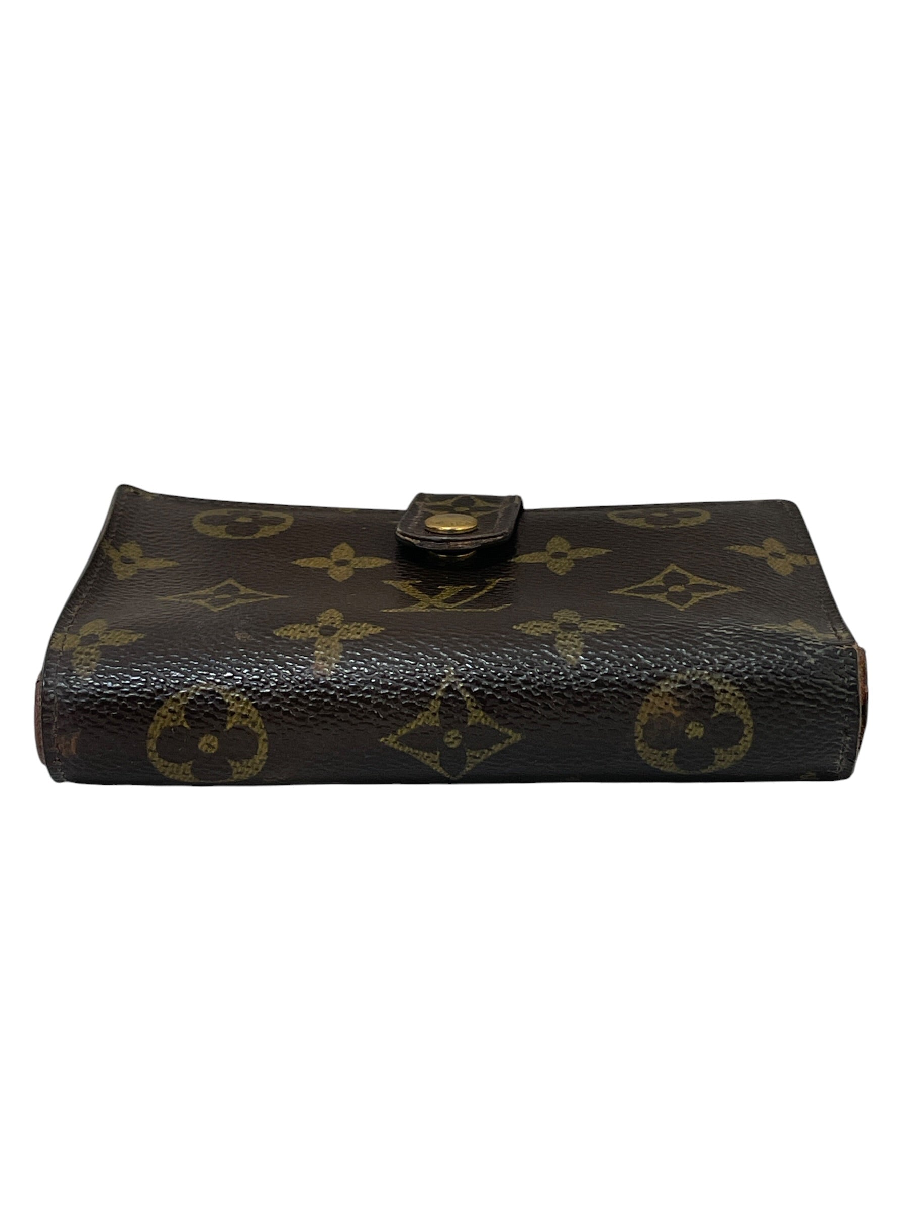 LOUIS VUITTON/Wallet/Monogram/Leather/BRW/L's/Vintage French Purse view 4