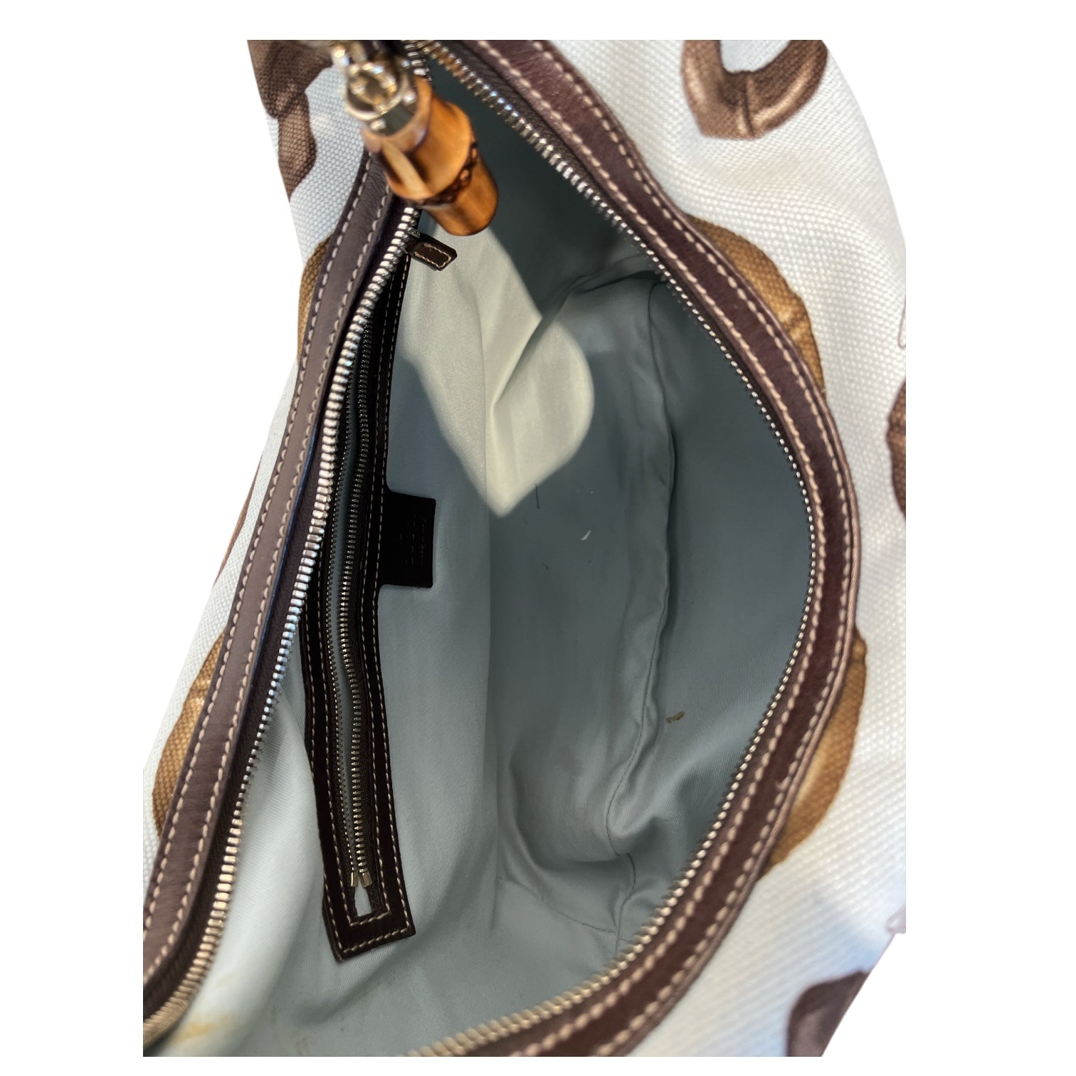 GUCCI/Hand Bag/All Over Print/Cotton/MLT/bamboo horsebit handbag view 5