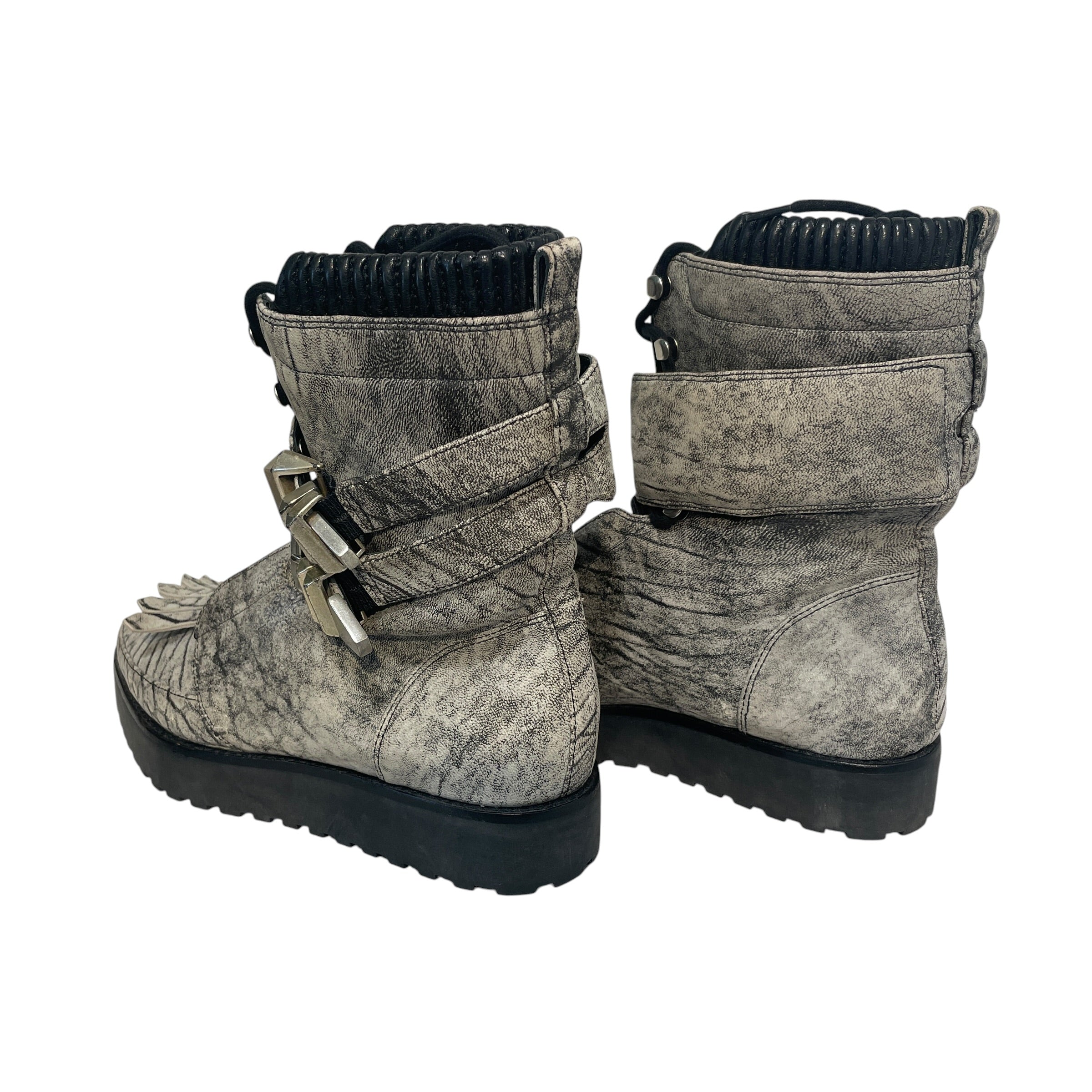 Alexander Wang/Boots/EU 38/Leather/SLV/Frankie Creeper Boots view 6
