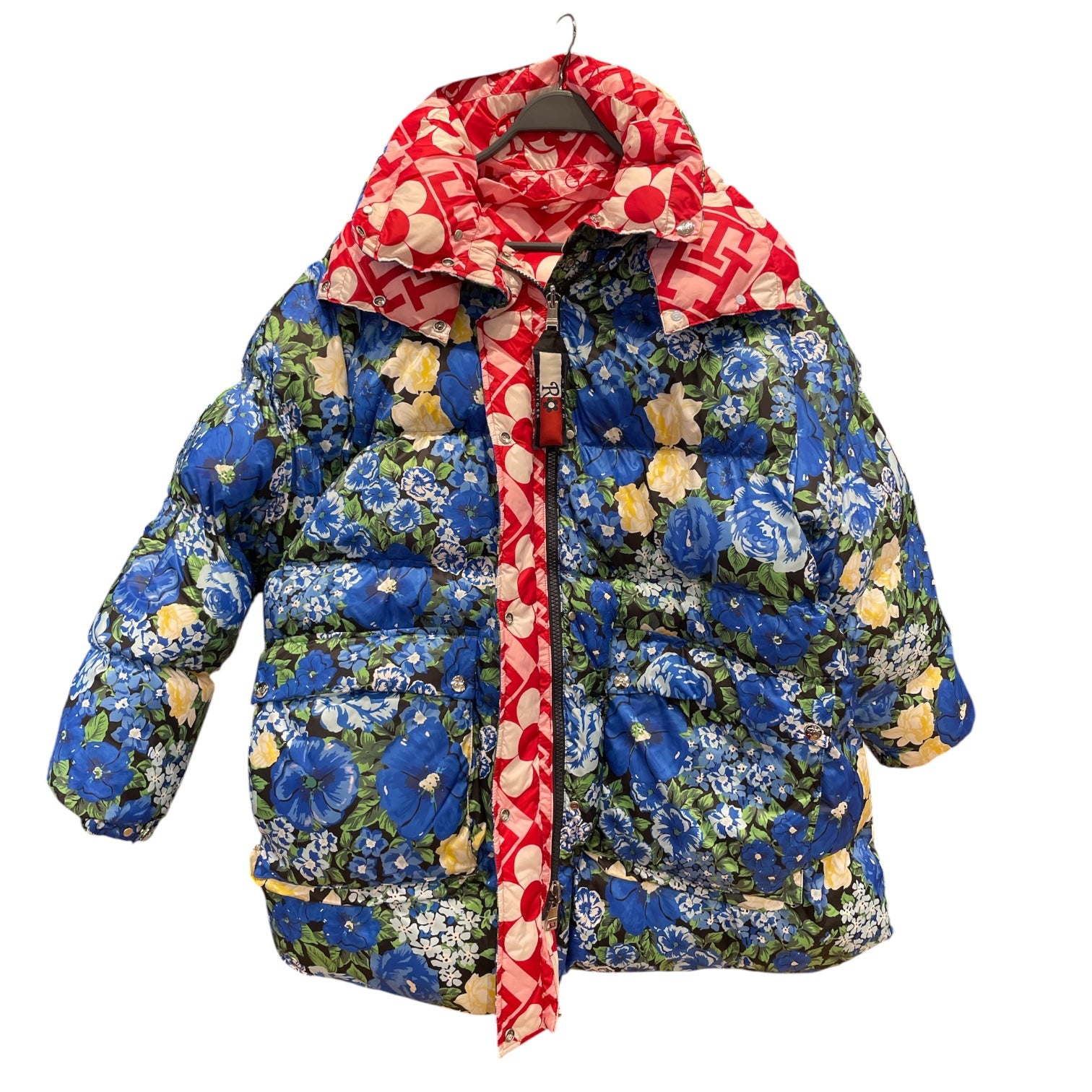 TOMMY HILFIGER/Coat/OS/Nylon/MLT/flower/irreversabe/quinn view 1