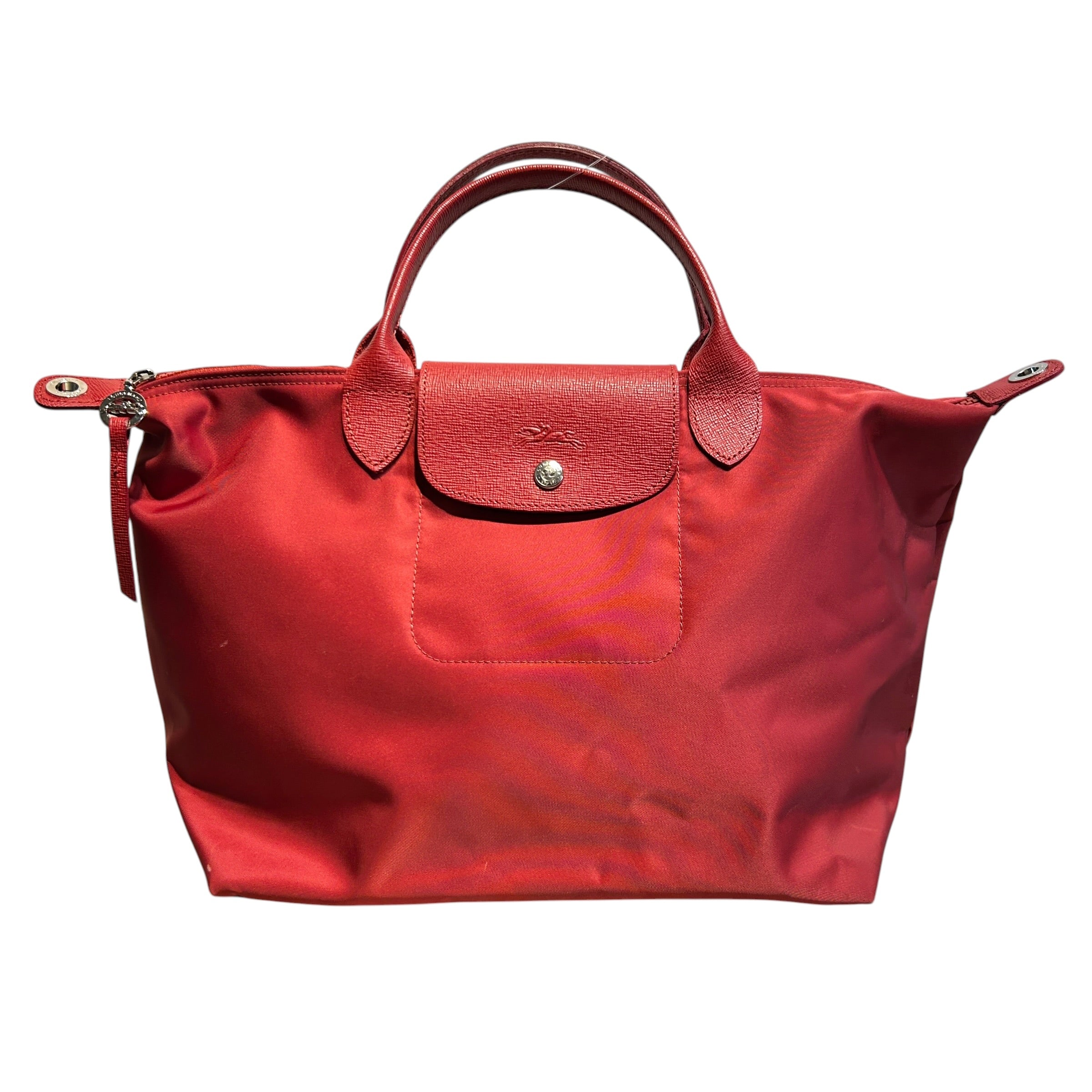 LONGCHAMP/Tote Bag/Nylon/RED/pilage view 1