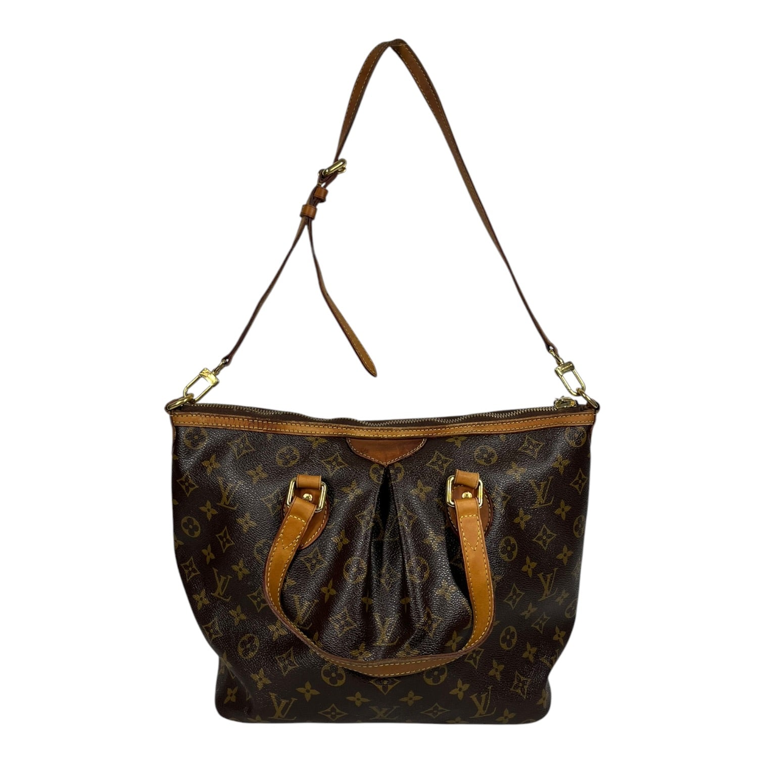 LOUIS VUITTON/Hand Bag/All Over Print/Leather/BRW/Palmero Monogram view 2