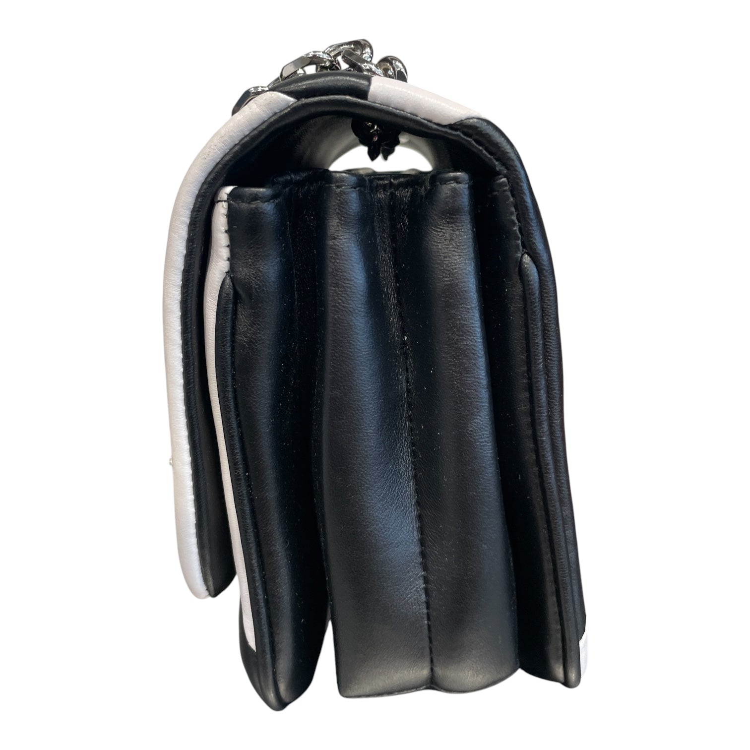Calvin Klein 205W39NYC/Cross Body Bag/Stripe/BLK/CHECK SILVER CLASP view 6