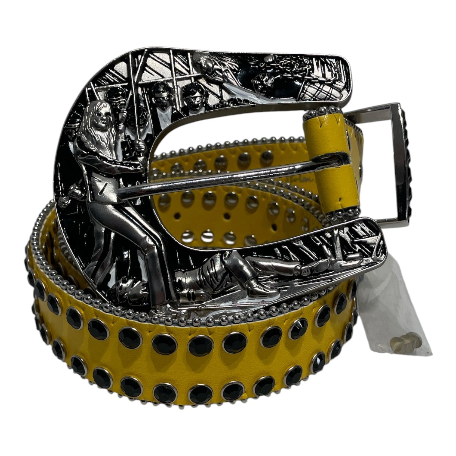 STOLEN ARTS/Belt/Leather/YEL/M's/KILL BILL STUDDED BELT view 1