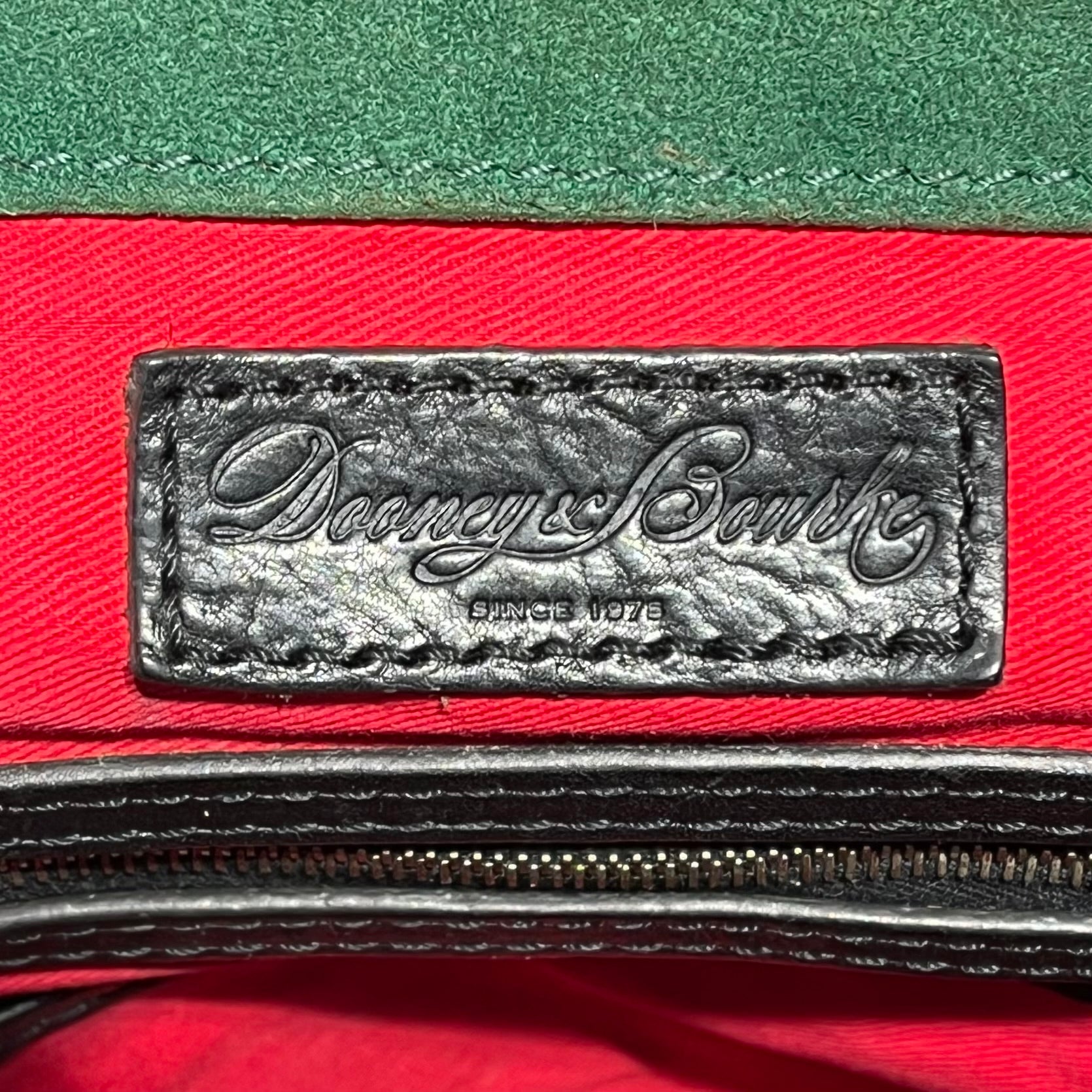 Dooney & Bourke/Cross Body Bag/Leather/BLK/Florentine Satchel view 5