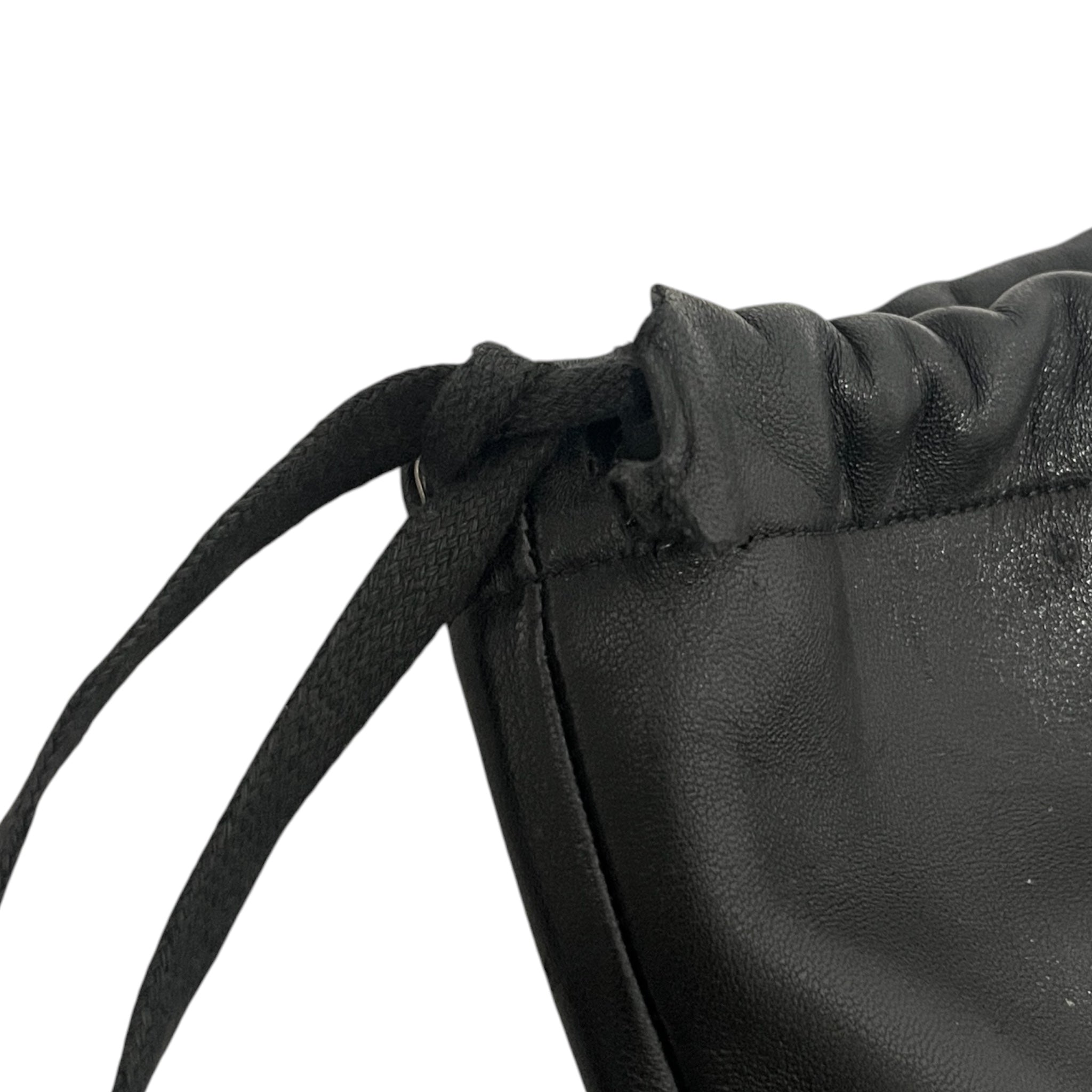 Maison Margiela/Boots/EU 40/Leather/BLK/DRAWSTRING TABIS view 5
