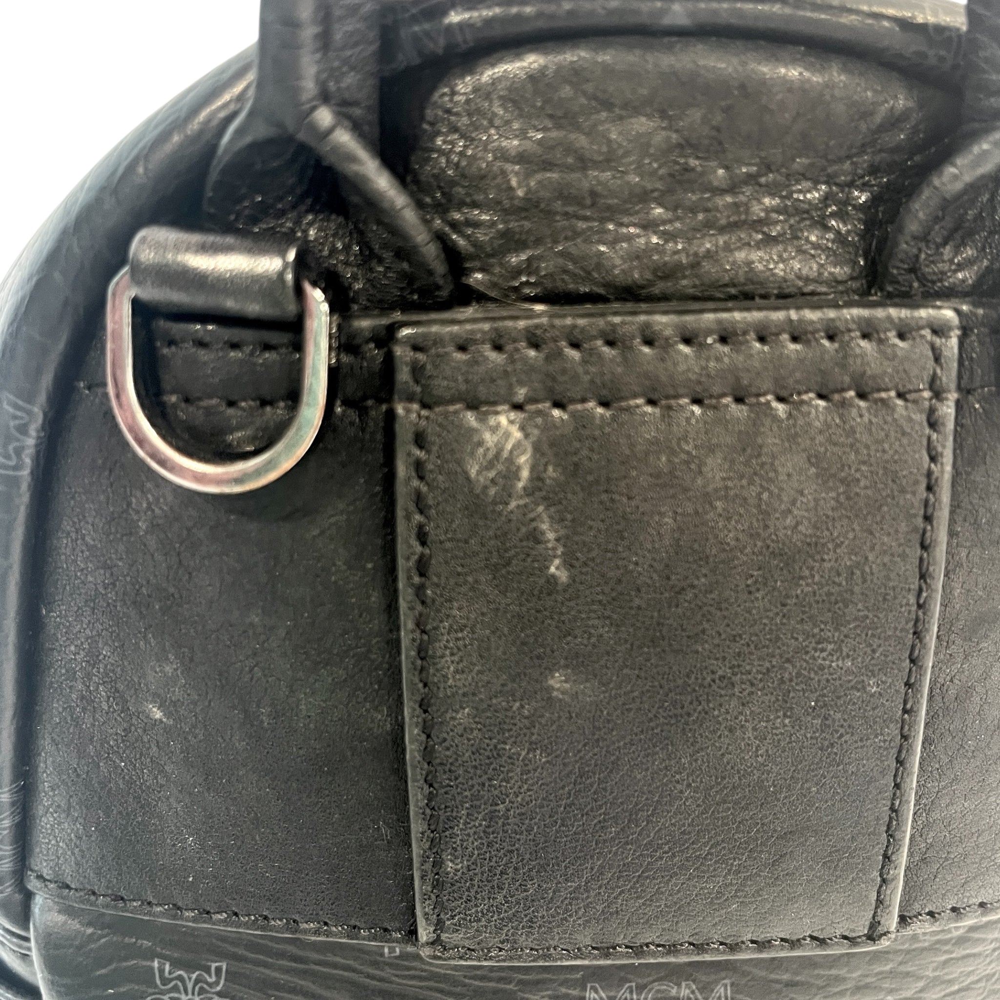 MCM/Bag/OS/All Over Print/Leather/BLK/mcm all over view 7