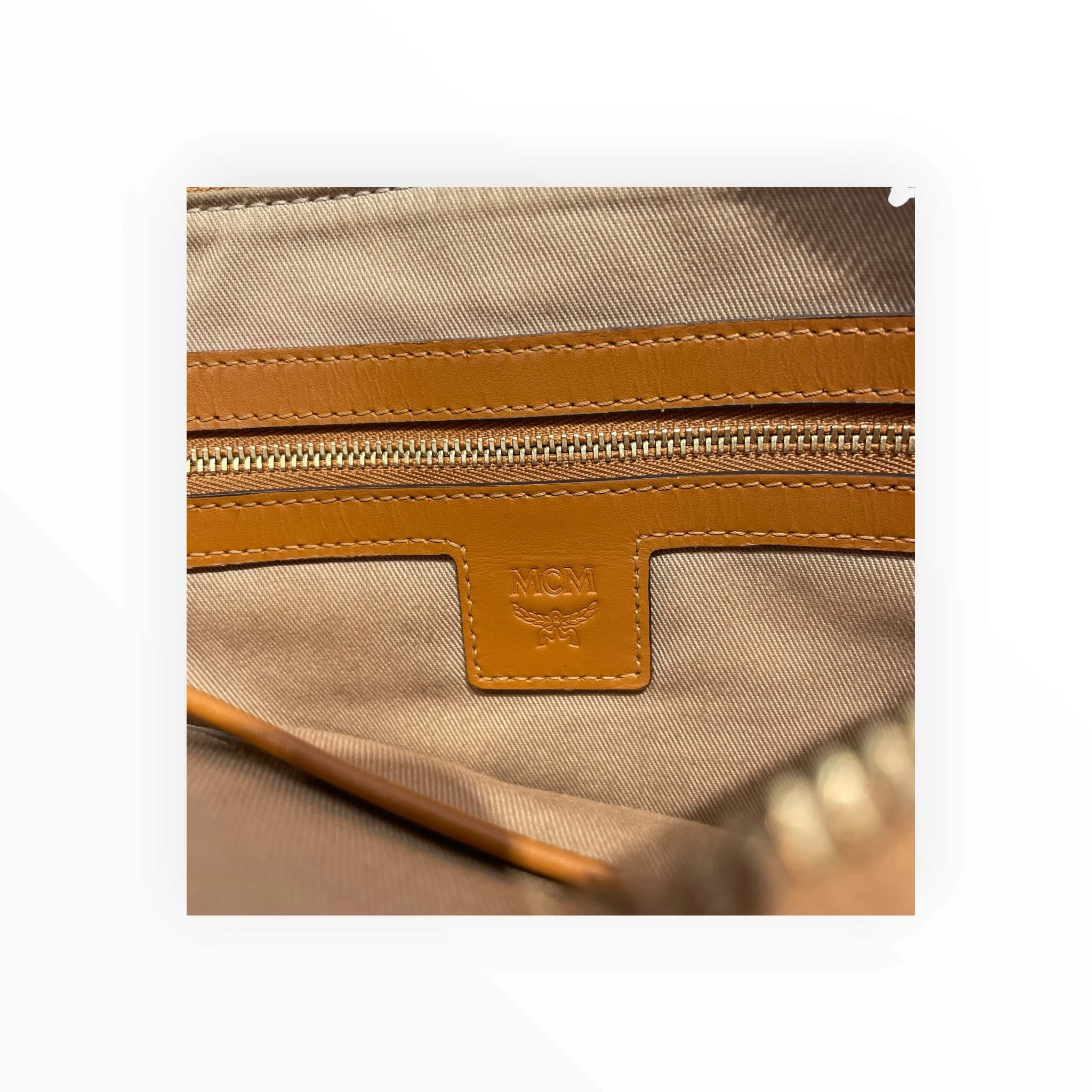 MCM/Cross Body Bag/Leather/ORN/Visetos Med view 4