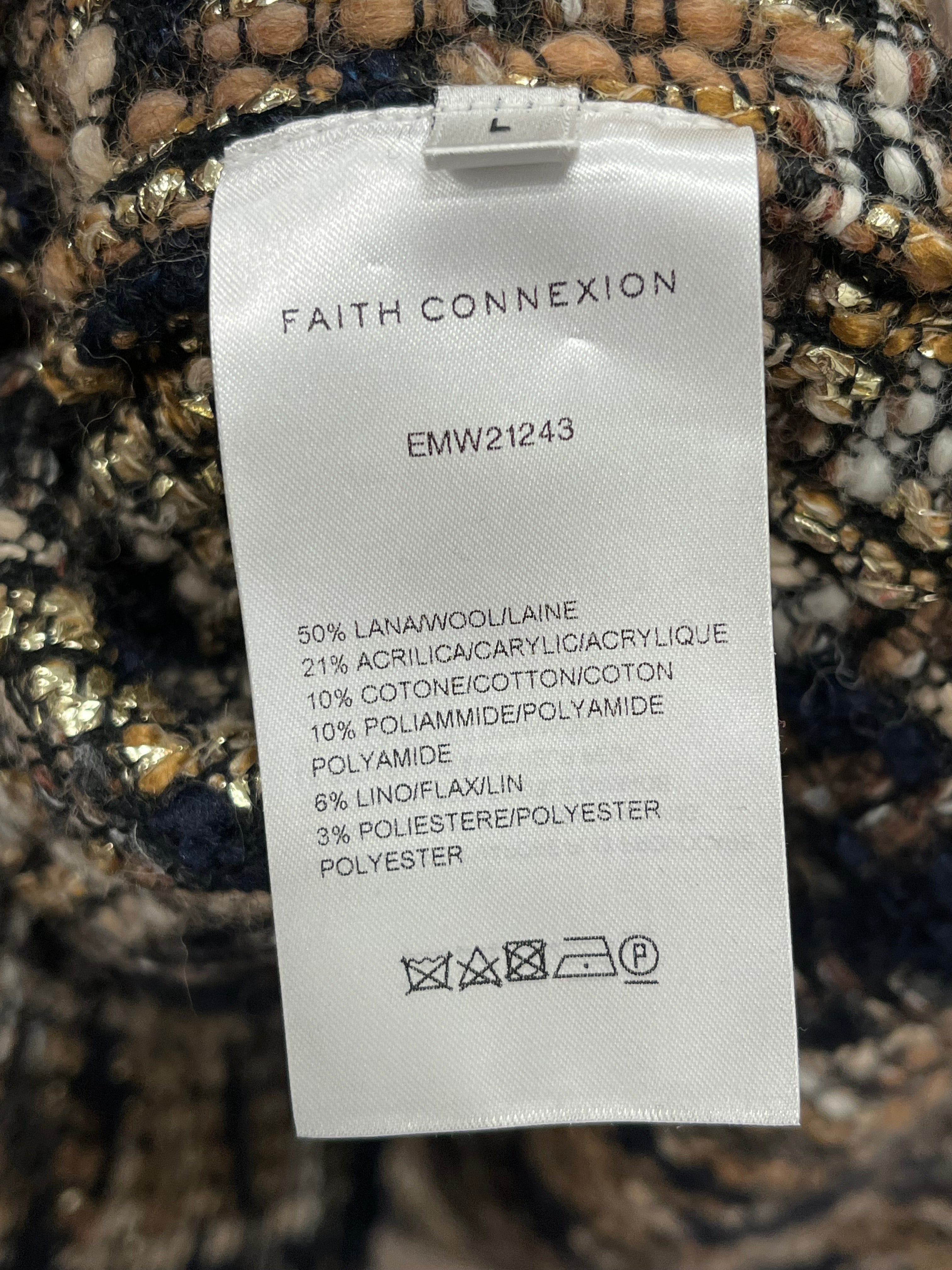 Faith Connexion/Jacket/L/Acrylic/MLT/ view 4