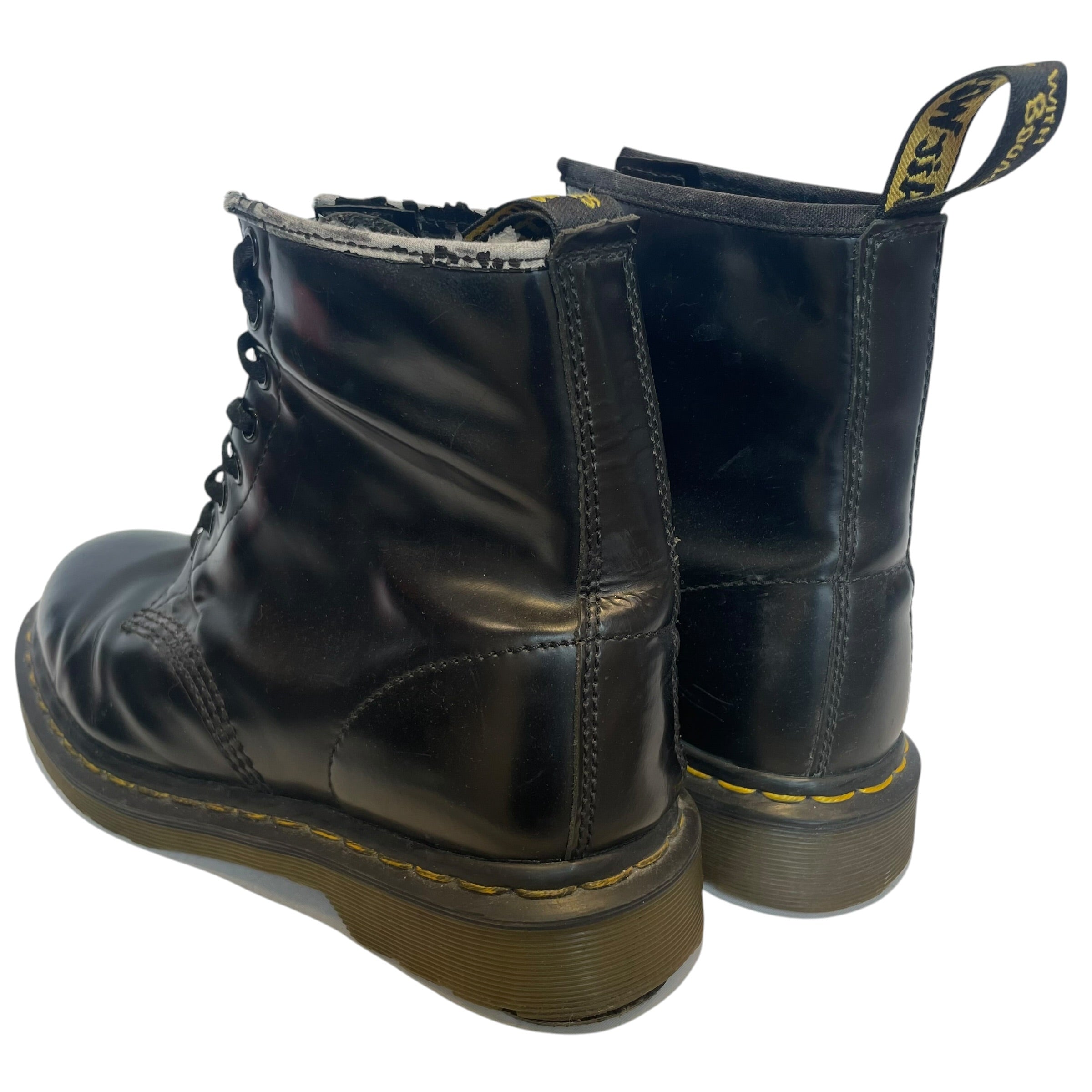 Dr.Martens/Low-Sneakers/US 7/Leather/WHT/doc w/ bows view 2