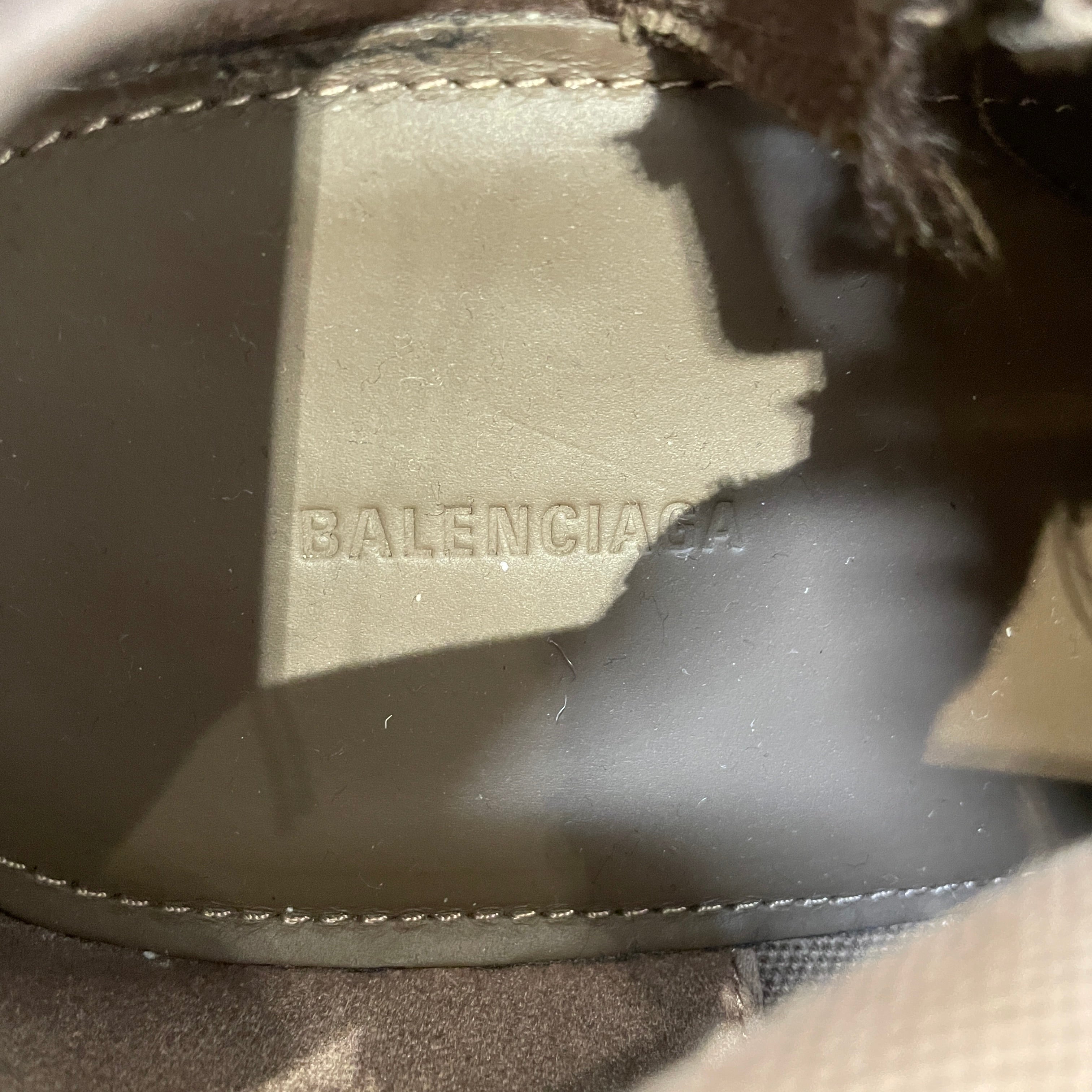 BALENCIAGA/Lace Up Boots/EU 41/Camouflage/Cotton/GRN/Side Zip/STRIKE COMBAT 786135 view 5