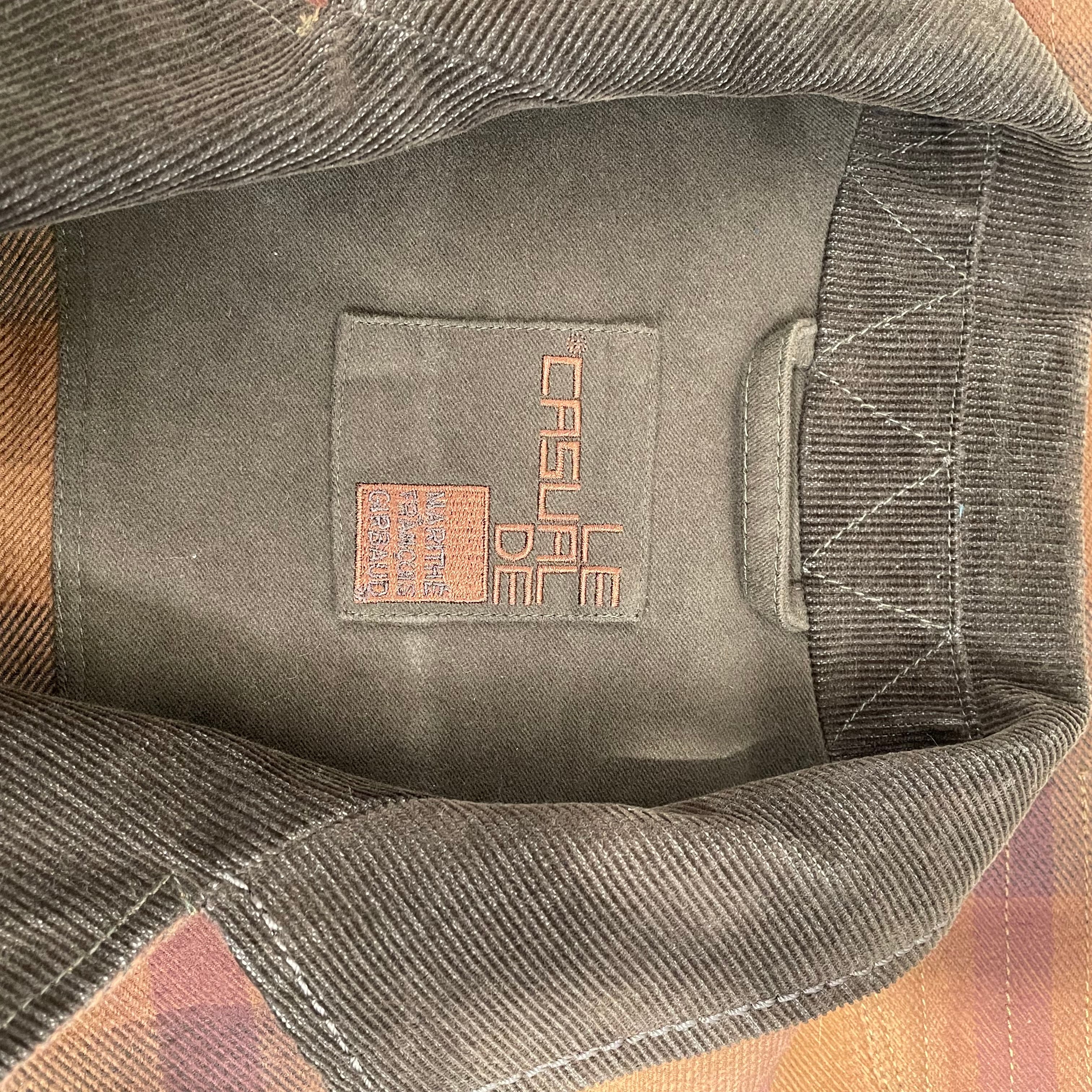 MARITHE FRANCOIS GIRBAUD/Blouson/M/Cotton/BRW/Plaid/ZIP UP FLANNEL PANELED view 3