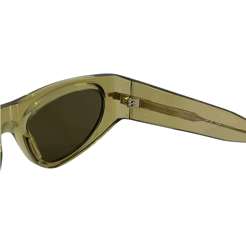 BOTTEGA VENETA/Sunglasses/Plastic/YEL/yllw transparent shades