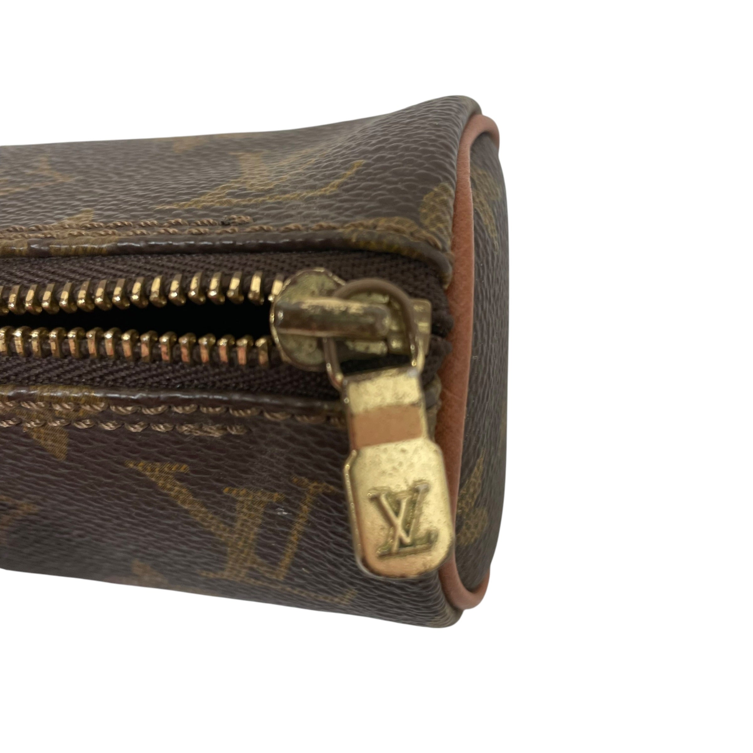 LOUIS VUITTON/Pouch/Monogram/Leather/BRW/papillon pochette view 5