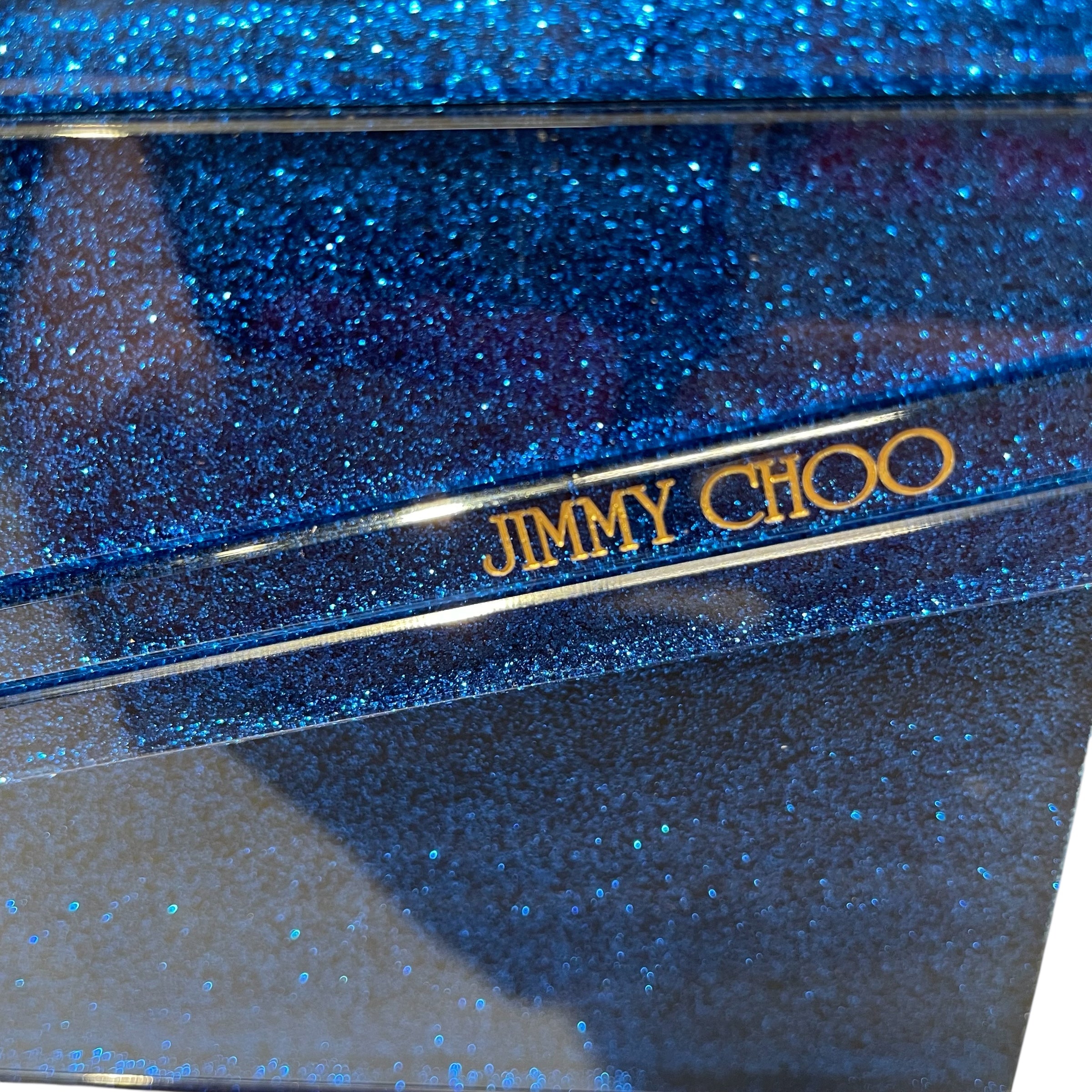 JIMMY CHOO/Clutch Bag/M/BLU/ view 7