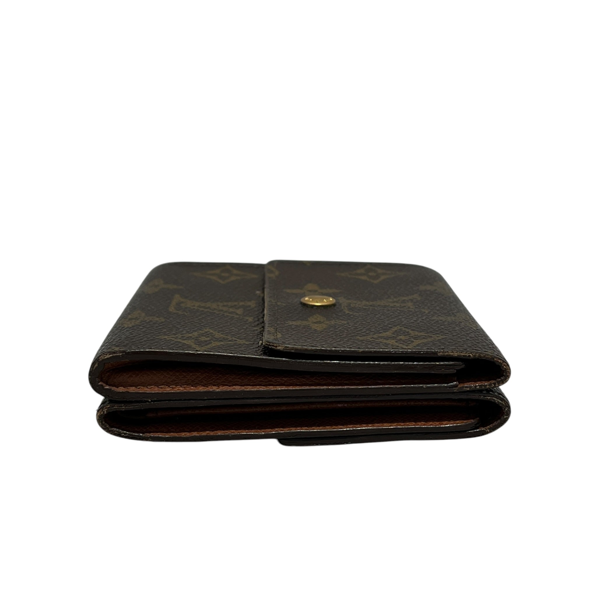 LOUIS VUITTON/Bifold Wallet/Monogram/Leather/BRW/elise wallet view 4