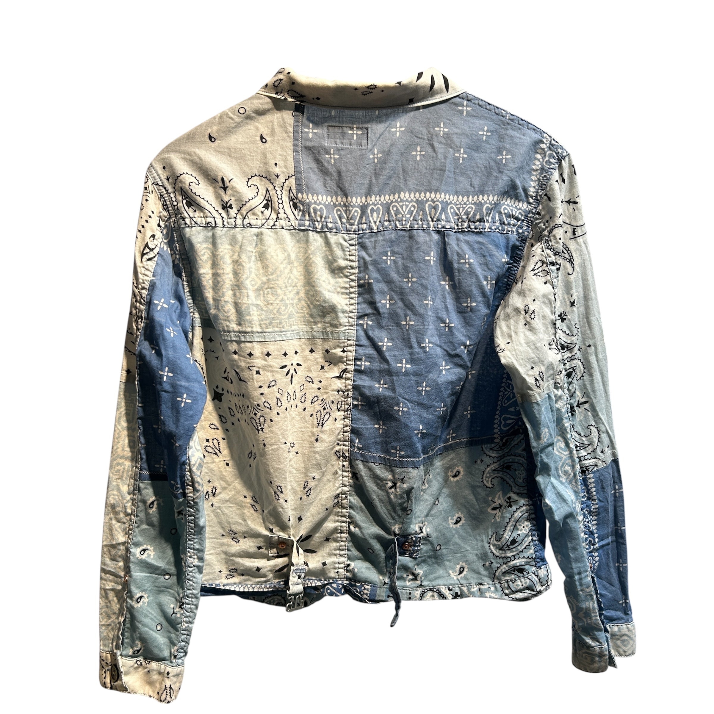 KAPITAL/SS Shirt/2/Cotton/BLU/Paisley/ view 2