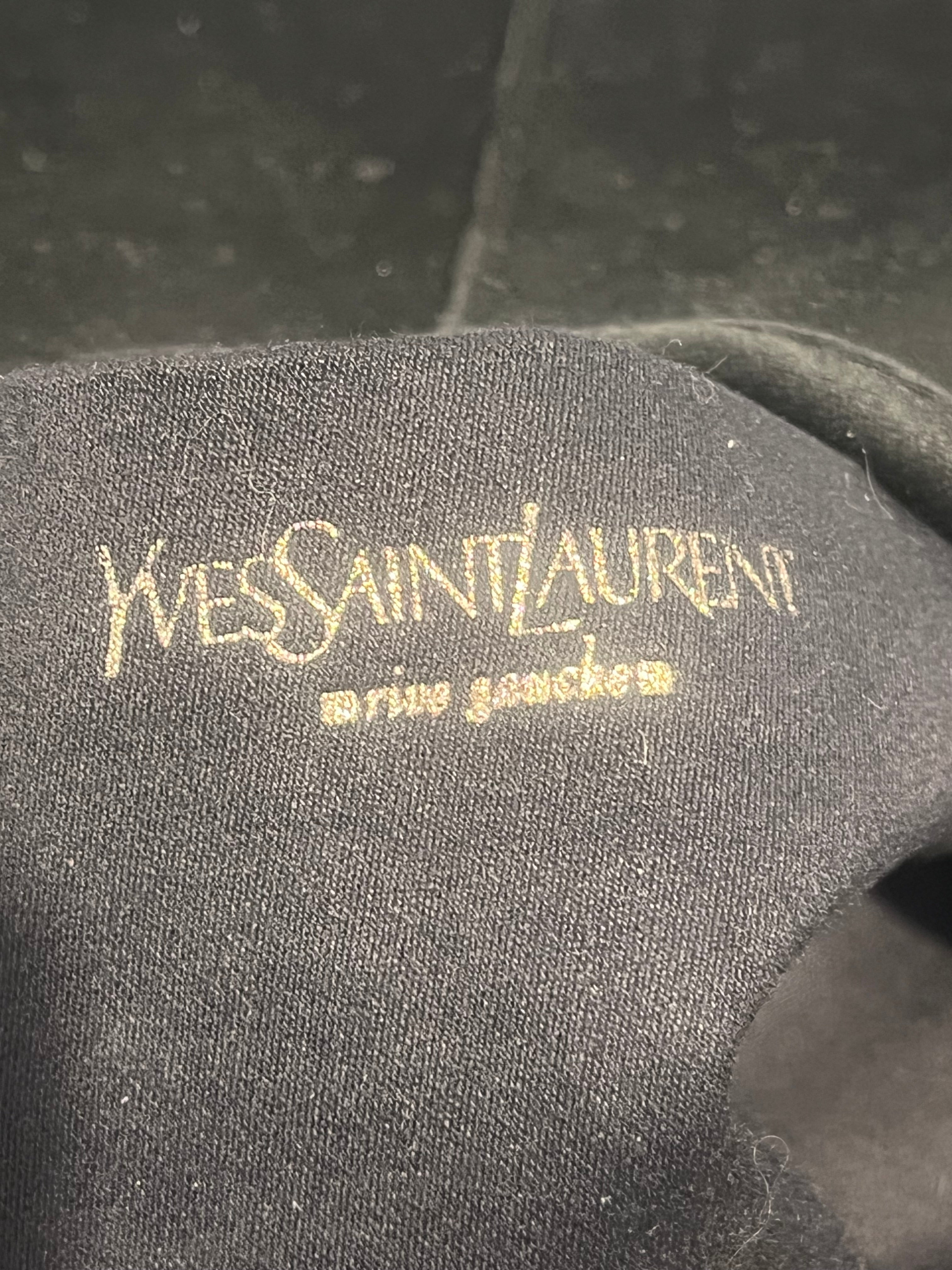 YVES SAINT LAURENT/Bag/BLK/braided sides view 4