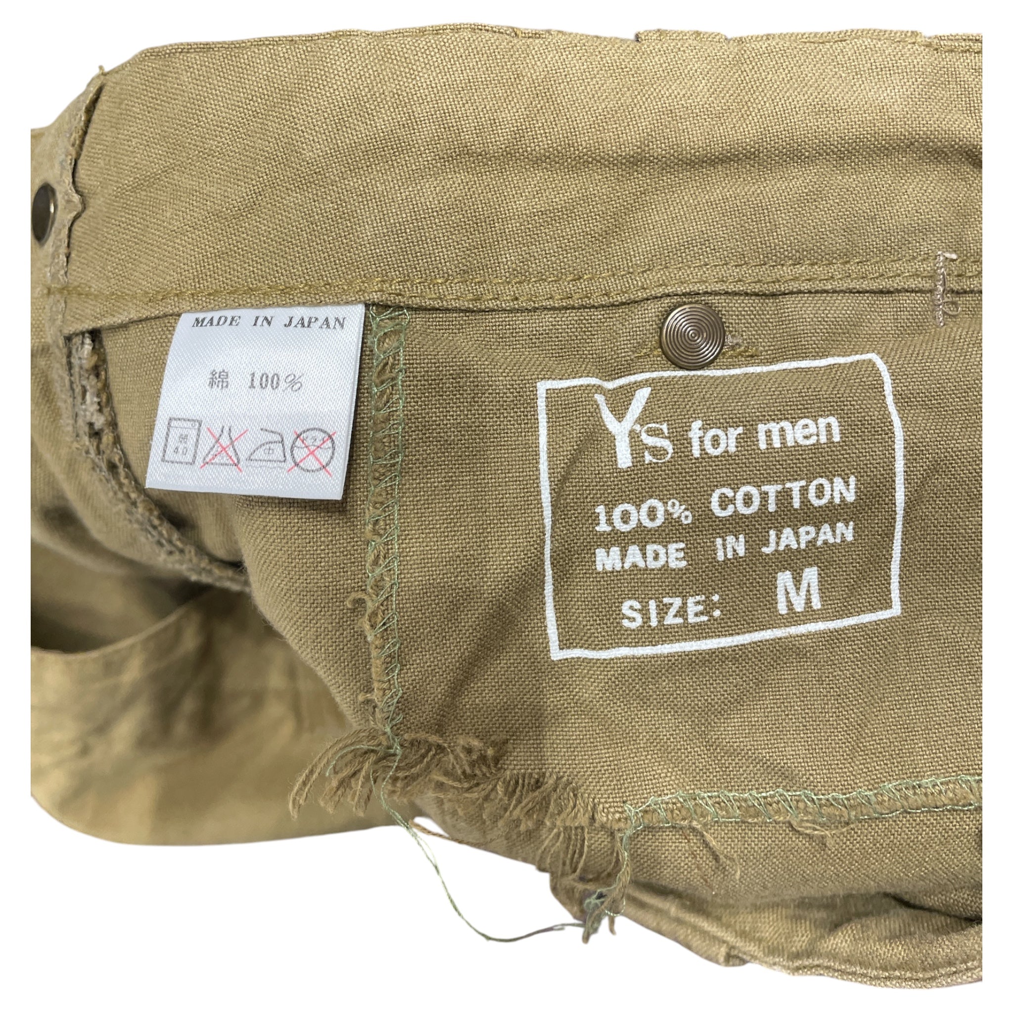 Y's for men/Pants/M/Cotton/KHK/ view 3