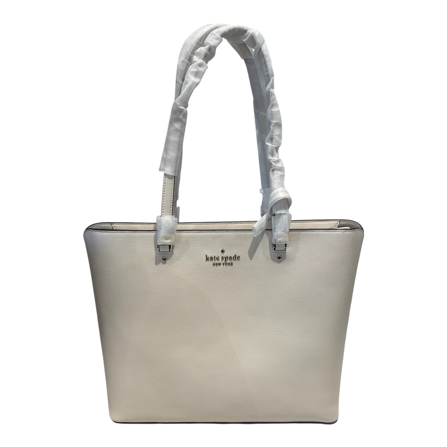 kate spade new york/Tote Bag/Leather/WHT/LARGE TOTE view 1