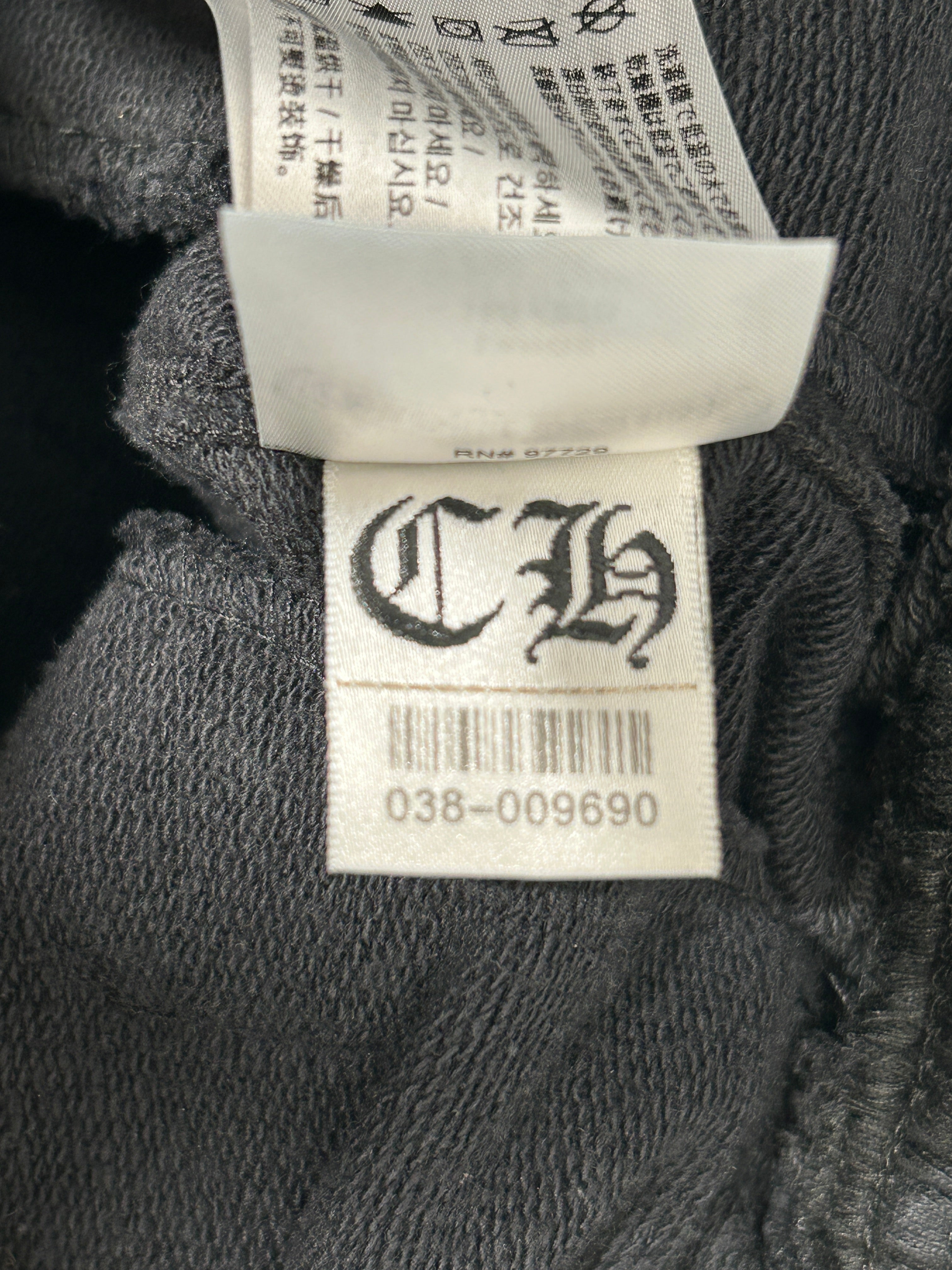CHROME HEARTS/Pants/L/Cotton/BLK/All Over Print/cemetary cross all over view 5