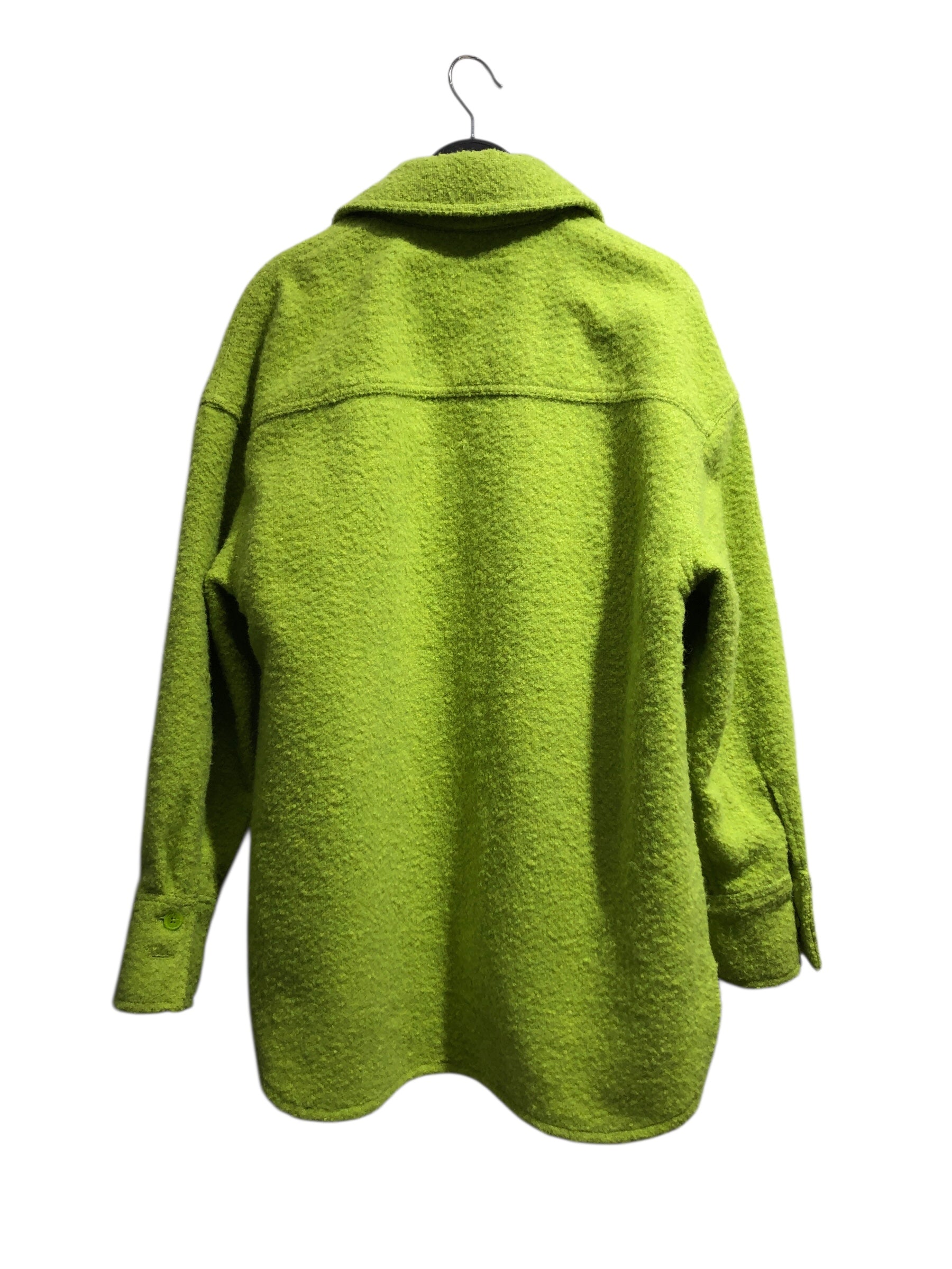 SAMSOE SAMSOE/Jacket/XS/Polyester/GRN/LIME GREEN WOOL BLEND view 2