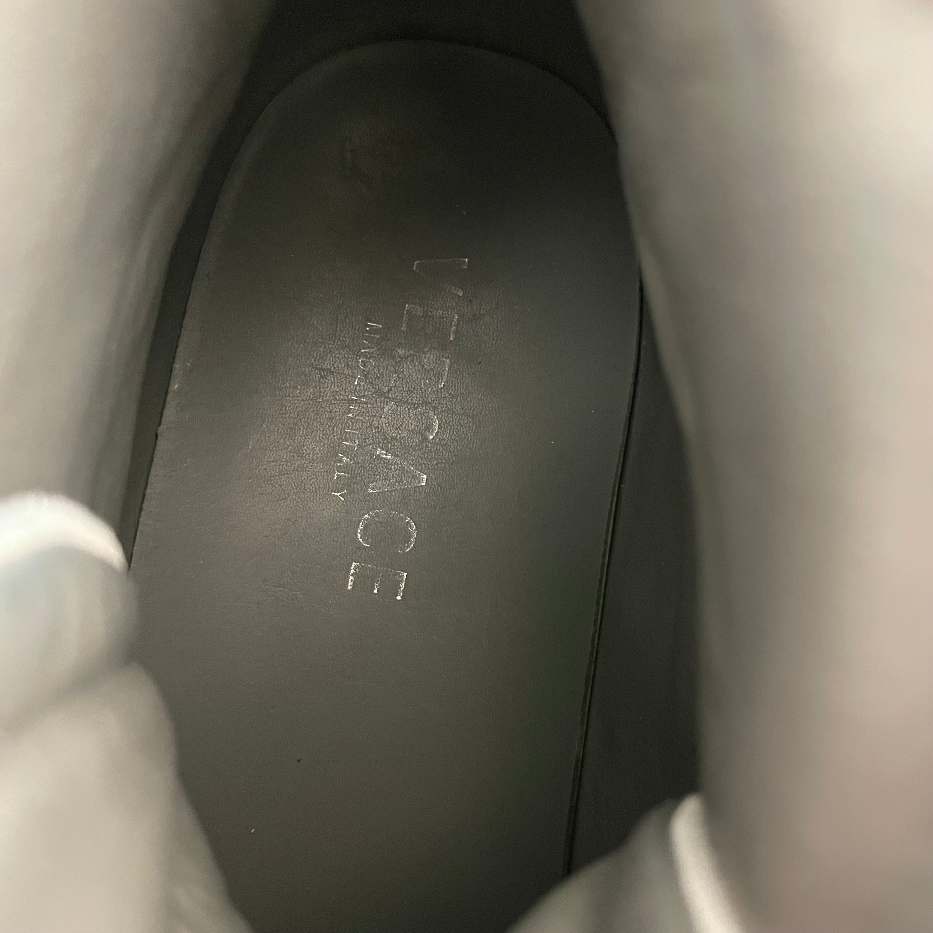VERSACE/Hi-Sneakers/EU 44/Leather/WHT/`````````````````````````````` view 3