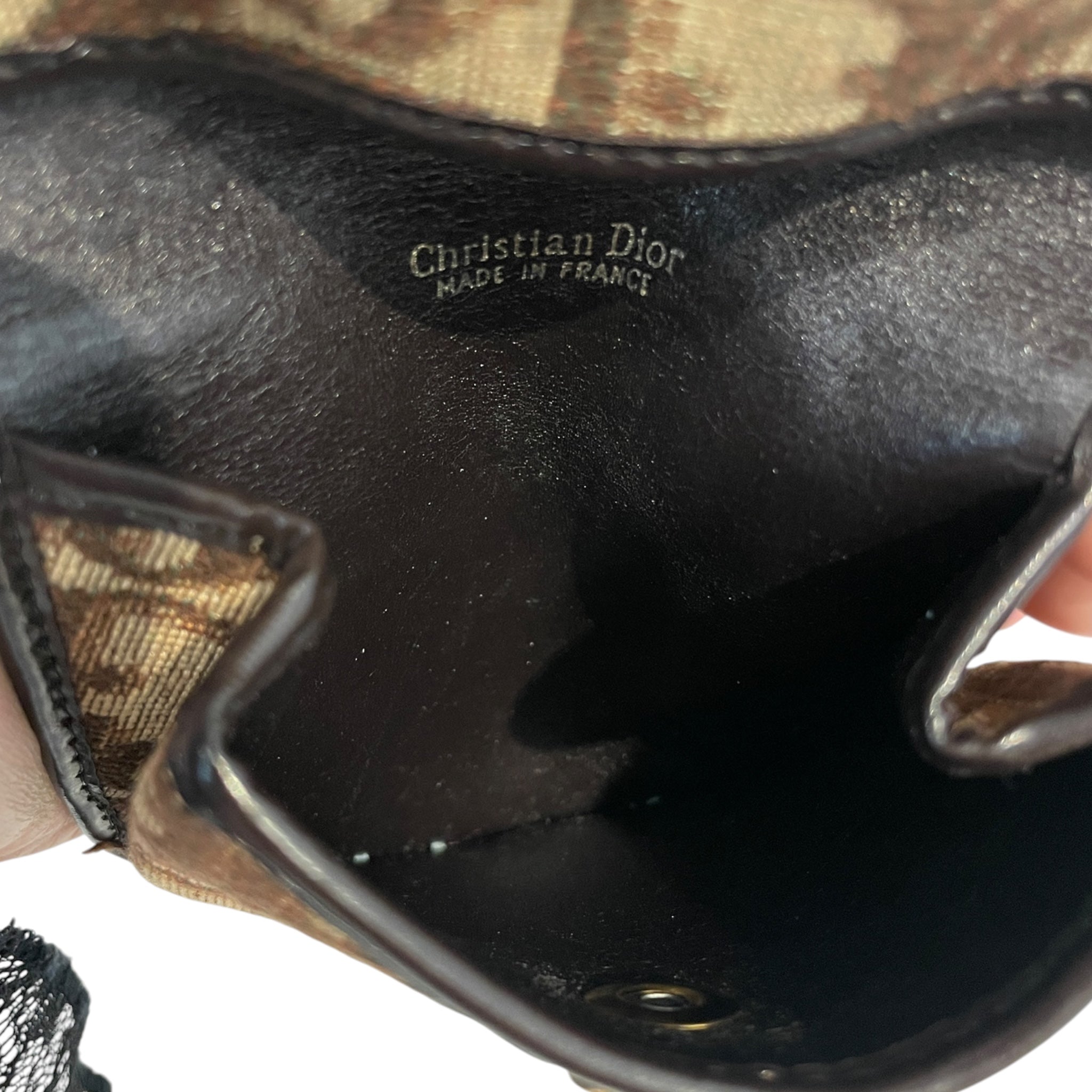 Christian Dior/Coin Wallet/Monogram/BEG/L's/V2H3Q8W view 3