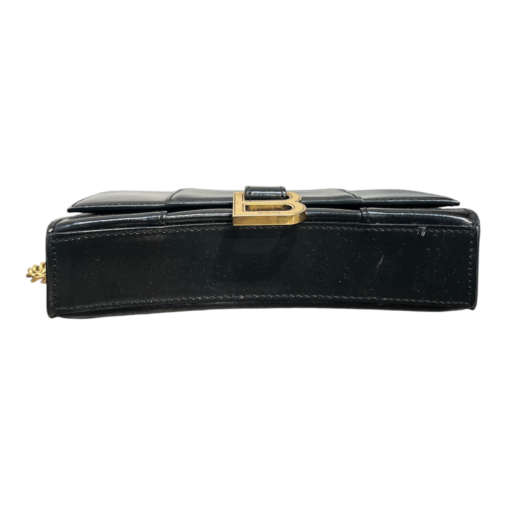 BALENCIAGA/Bag/Leather/BLK/slouch bag view 3